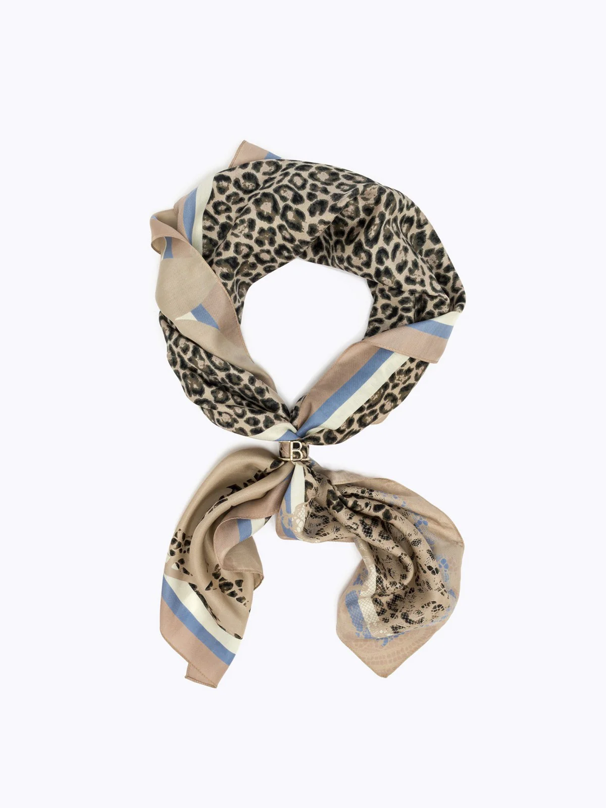 BLUGIRL Foulard Donna  PA5020T0300 M9429 Marrone - Image 2