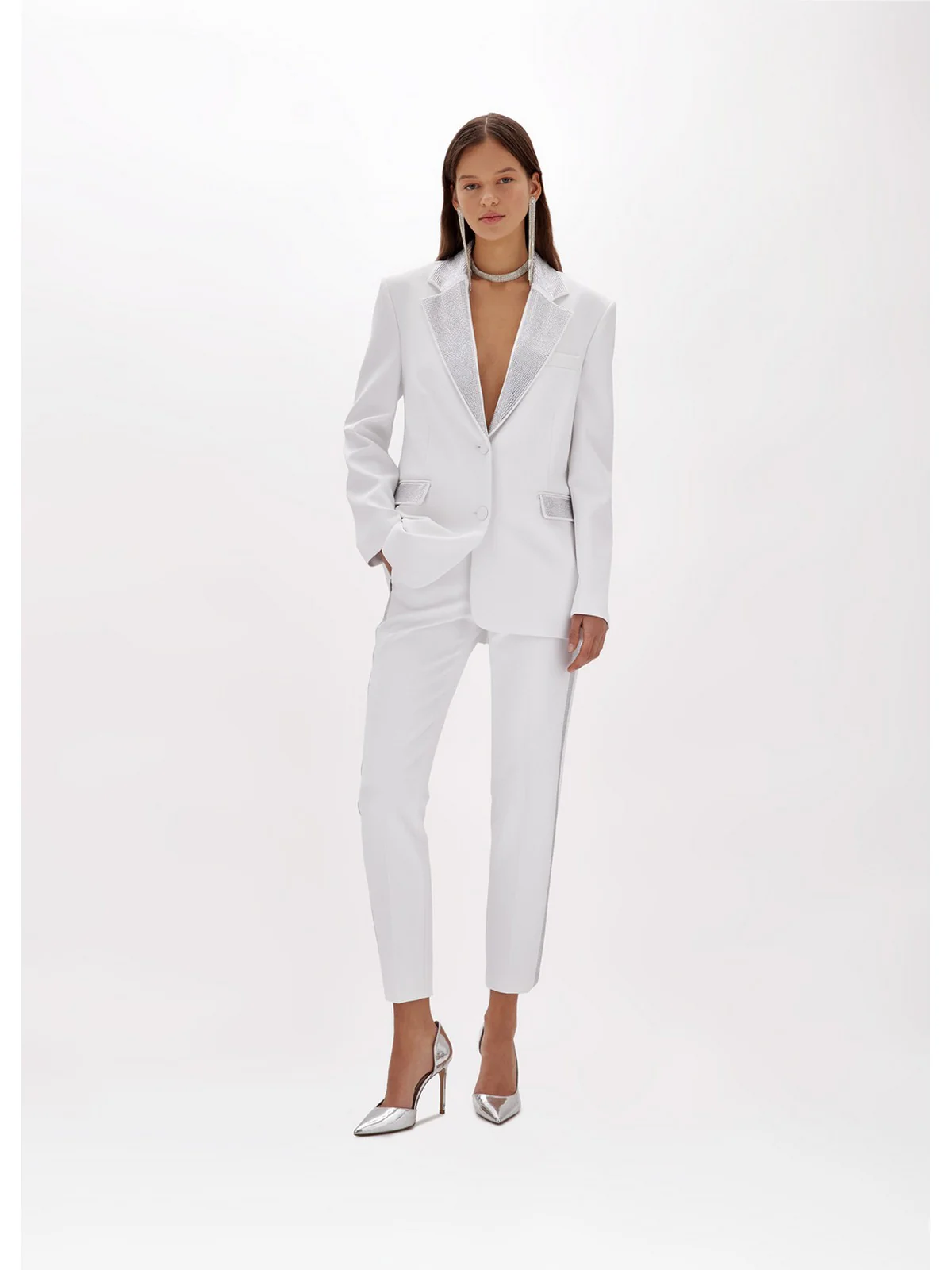 BLUGIRL Giacca Donna  RA4108T3191 14300 Bianco - Image 5