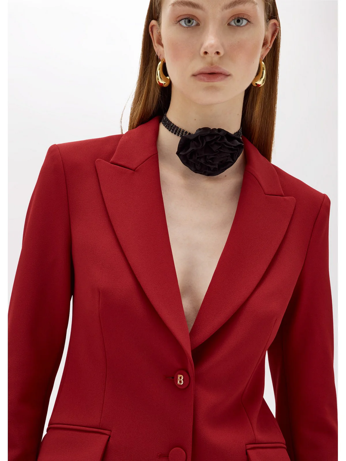 BLUGIRL Giacca Donna  RF4008T3191 91652 Rosso - Image 4
