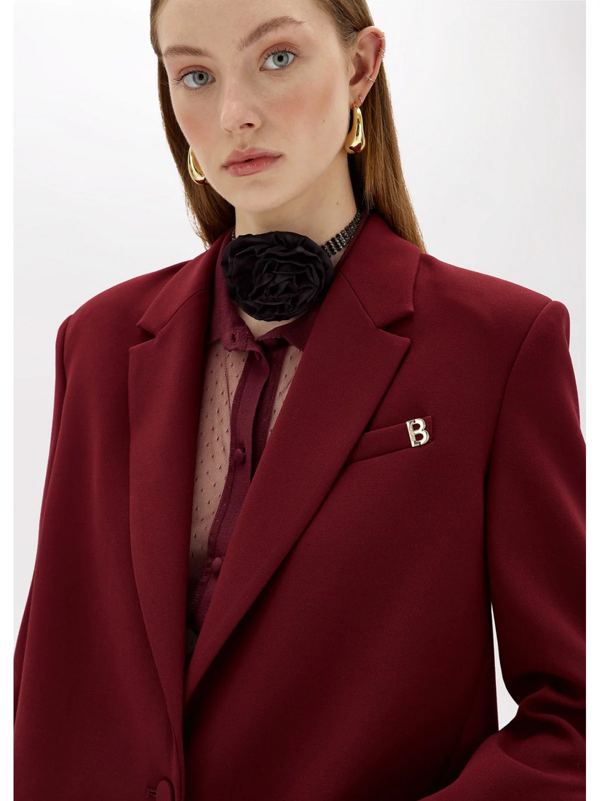 BLUGIRL Giacca Donna  RF4060T3190 91725 Rosso - Image 4