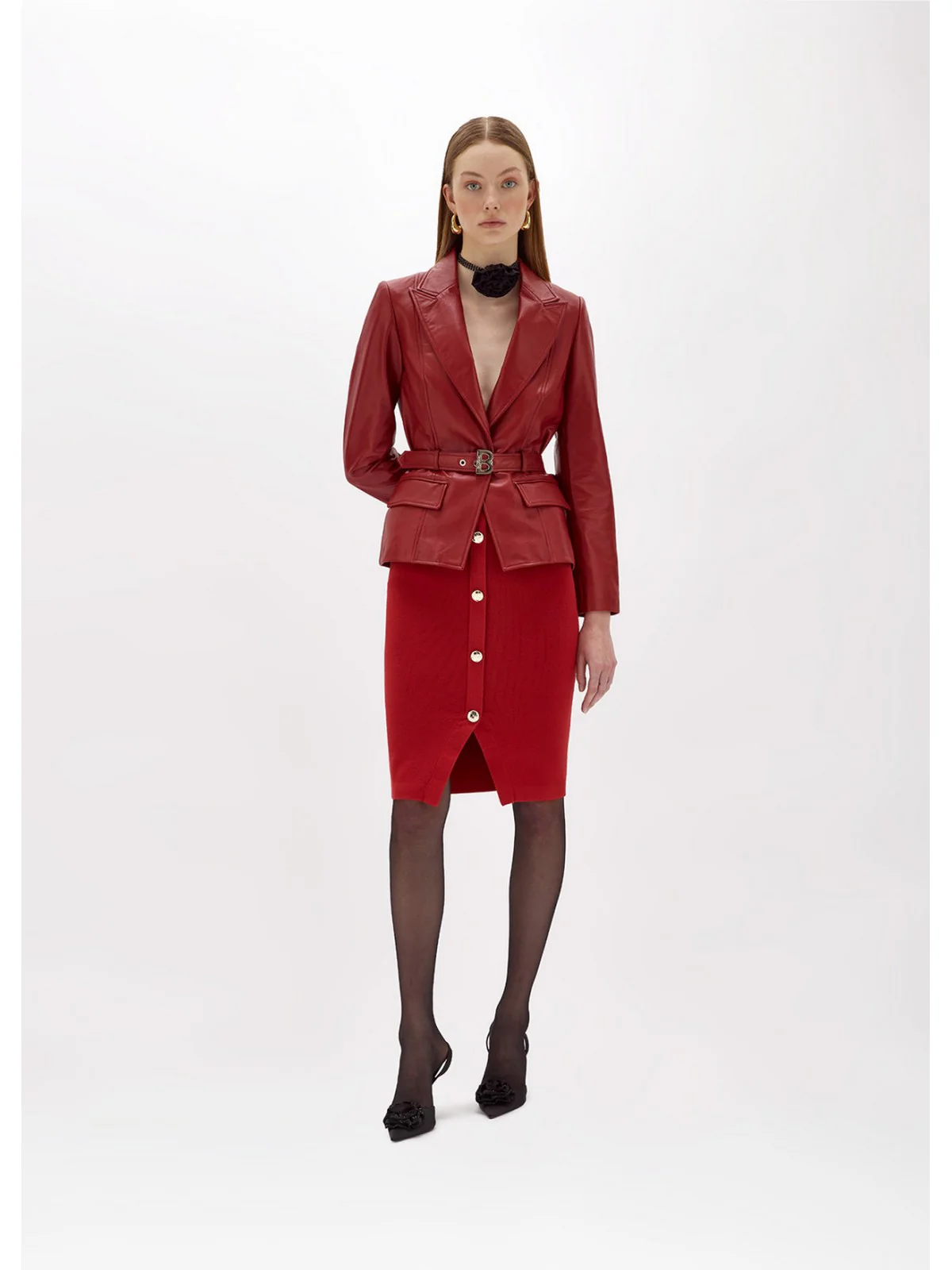 BLUGIRL Giacca Donna  RF4128P0356 91652 Rosso - Image 2
