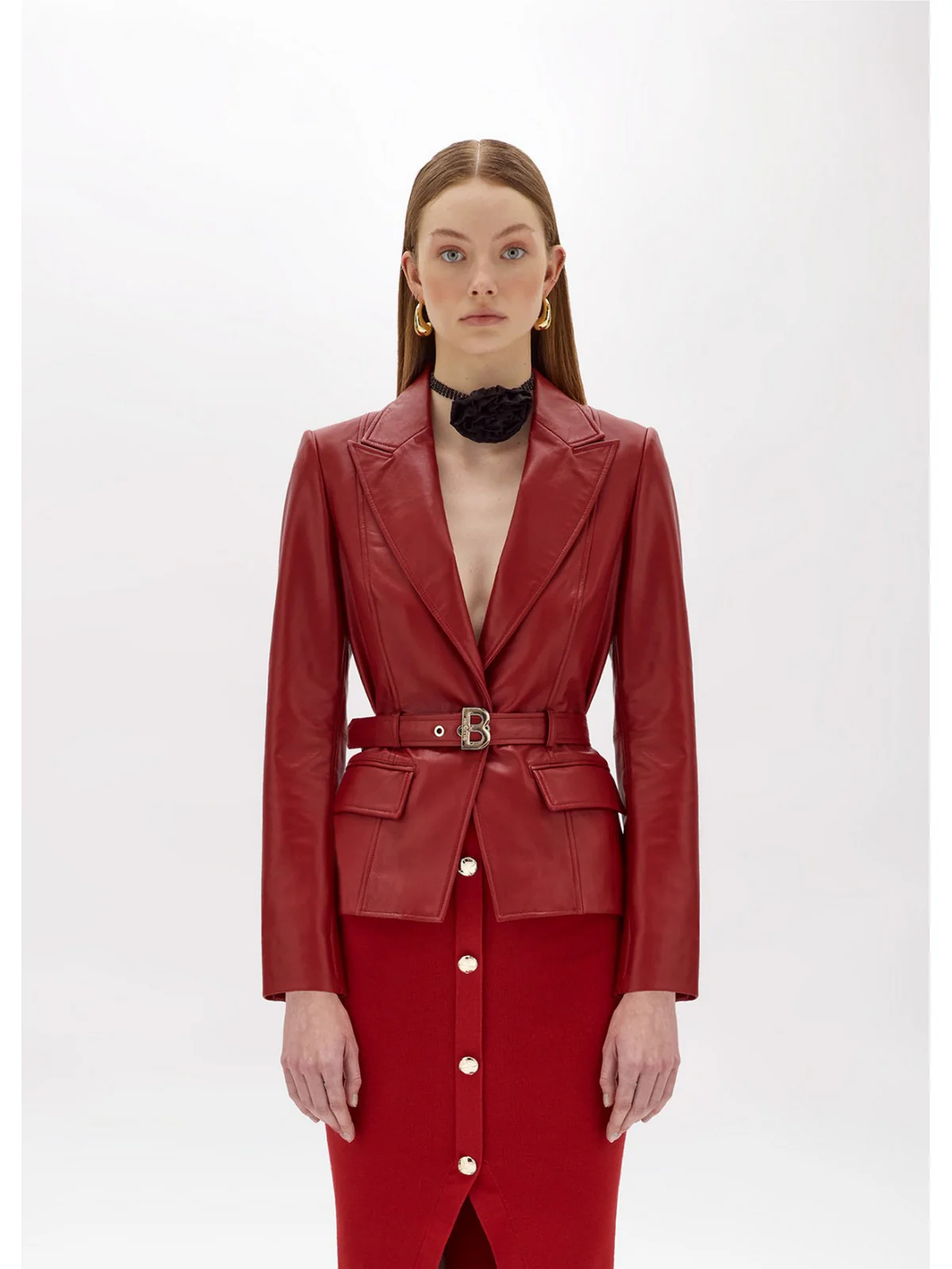 BLUGIRL Giacca Donna  RF4128P0356 91652 Rosso - Image 3