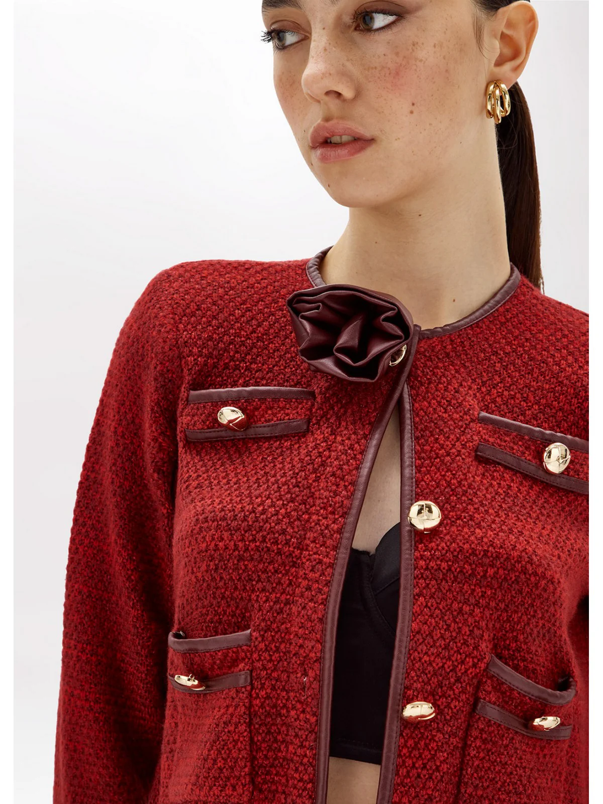 BLUGIRL Giacca Donna  RF4142MA95O N9493 Rosso - Image 2