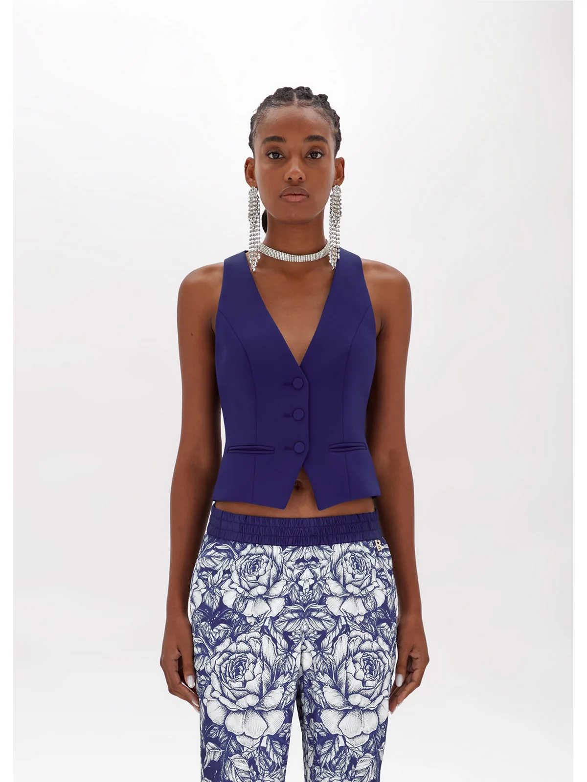BLUGIRL Gilet Donna  RA4127T3191 93943 Blu - Image 3
