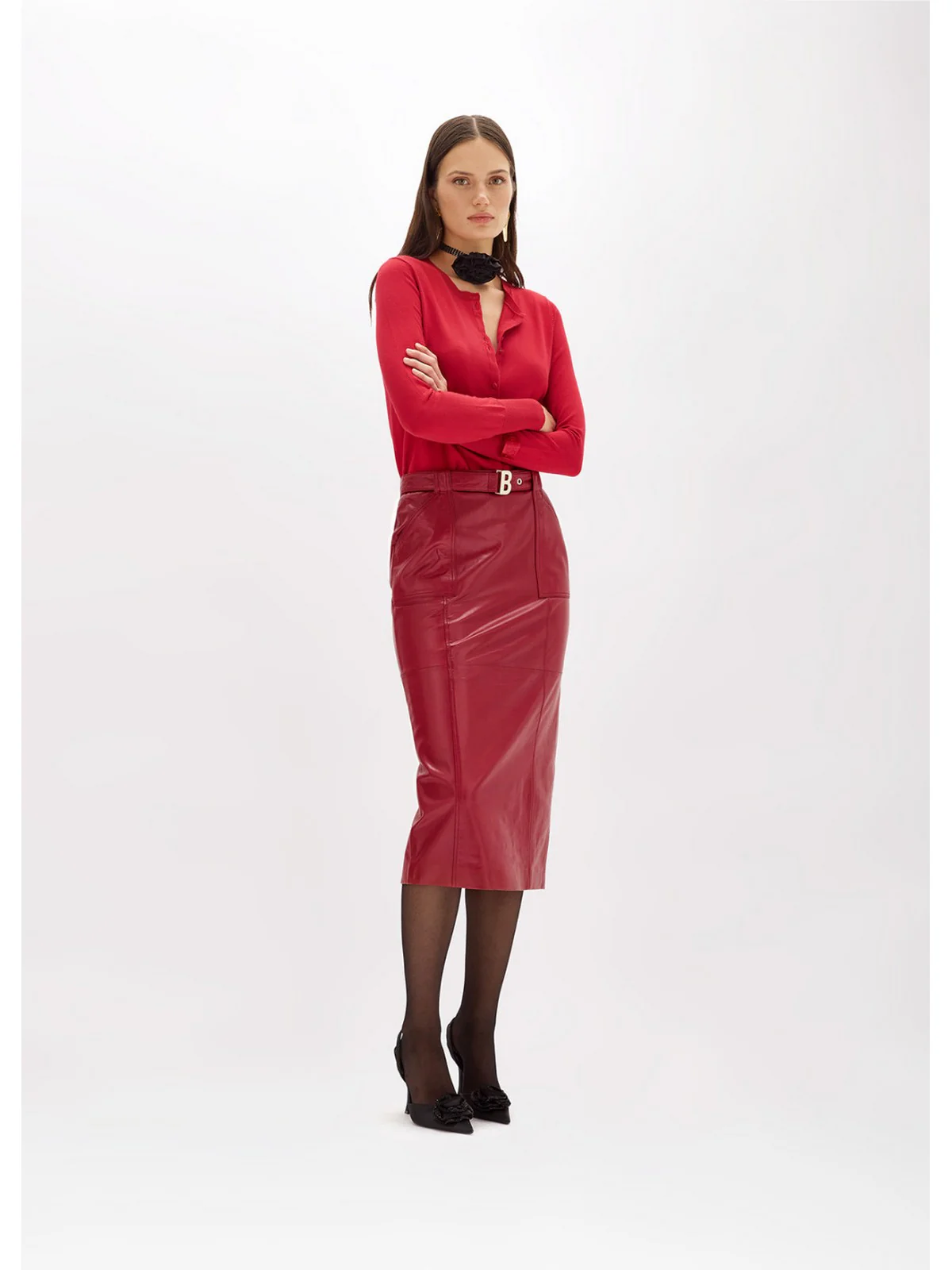 BLUGIRL Gonna Donna  RF4132P0356 91652 Rosso - Image 2