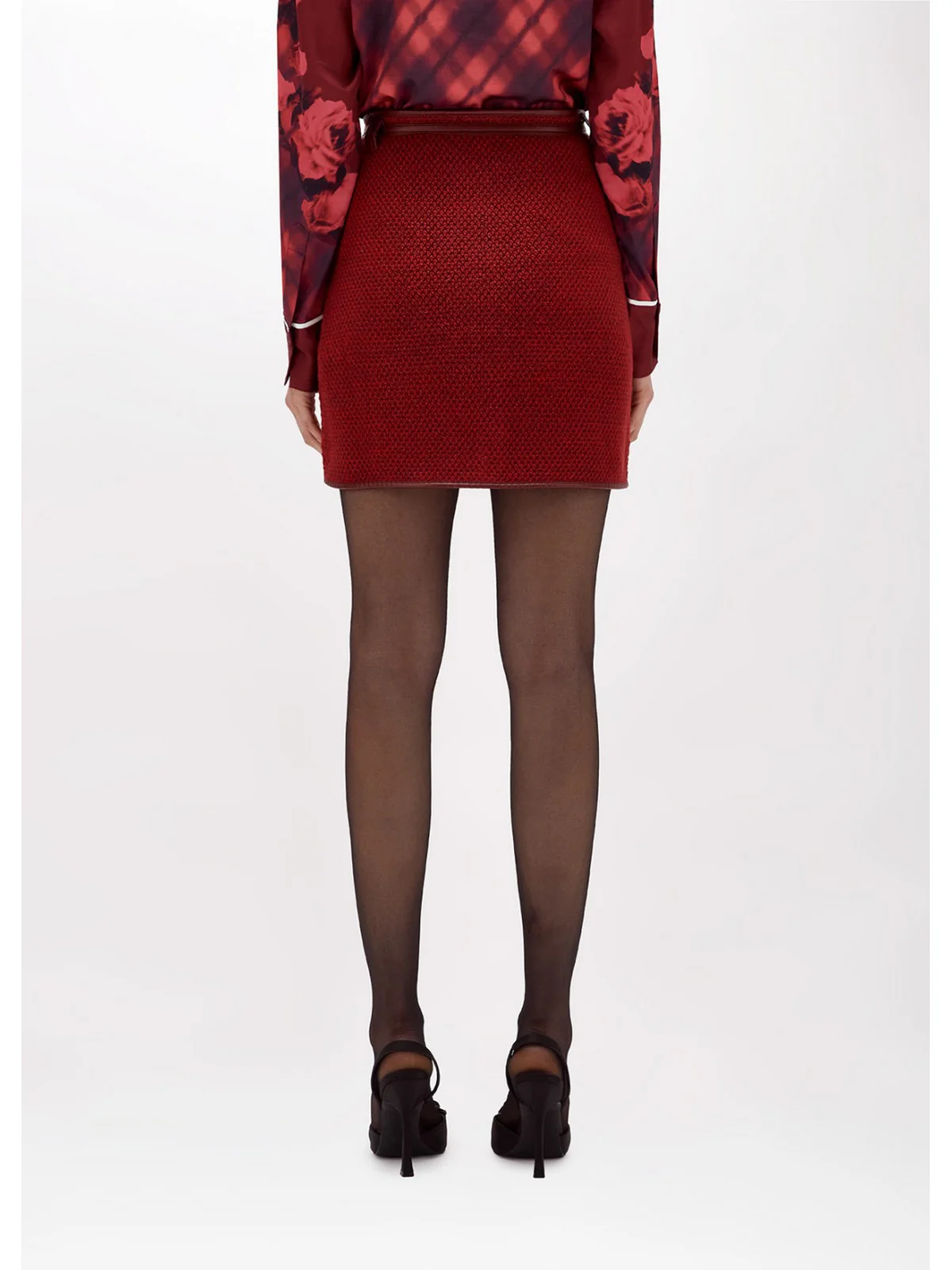 BLUGIRL Gonna Donna RF4141MA95O N9493 Rosso - Image 3
