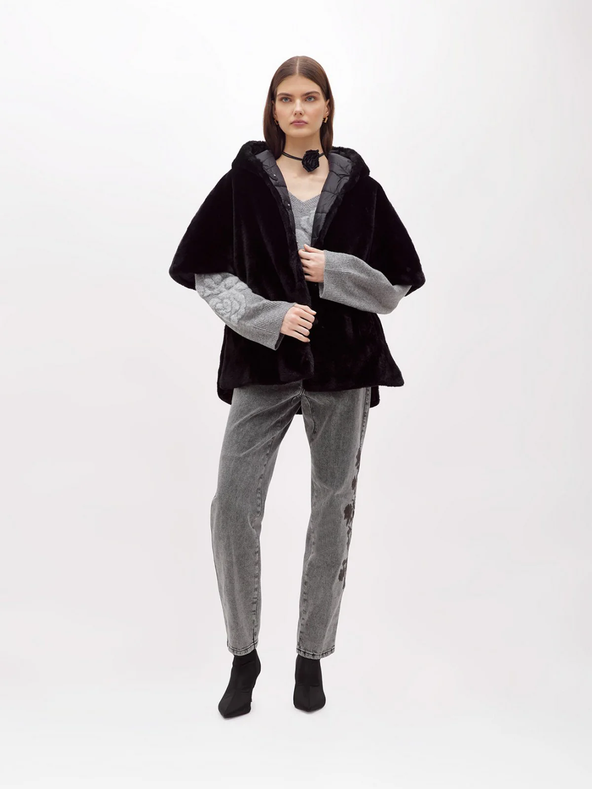 BLUGIRL Mantella Donna PF5004T0300 22222 Nero - Image 2