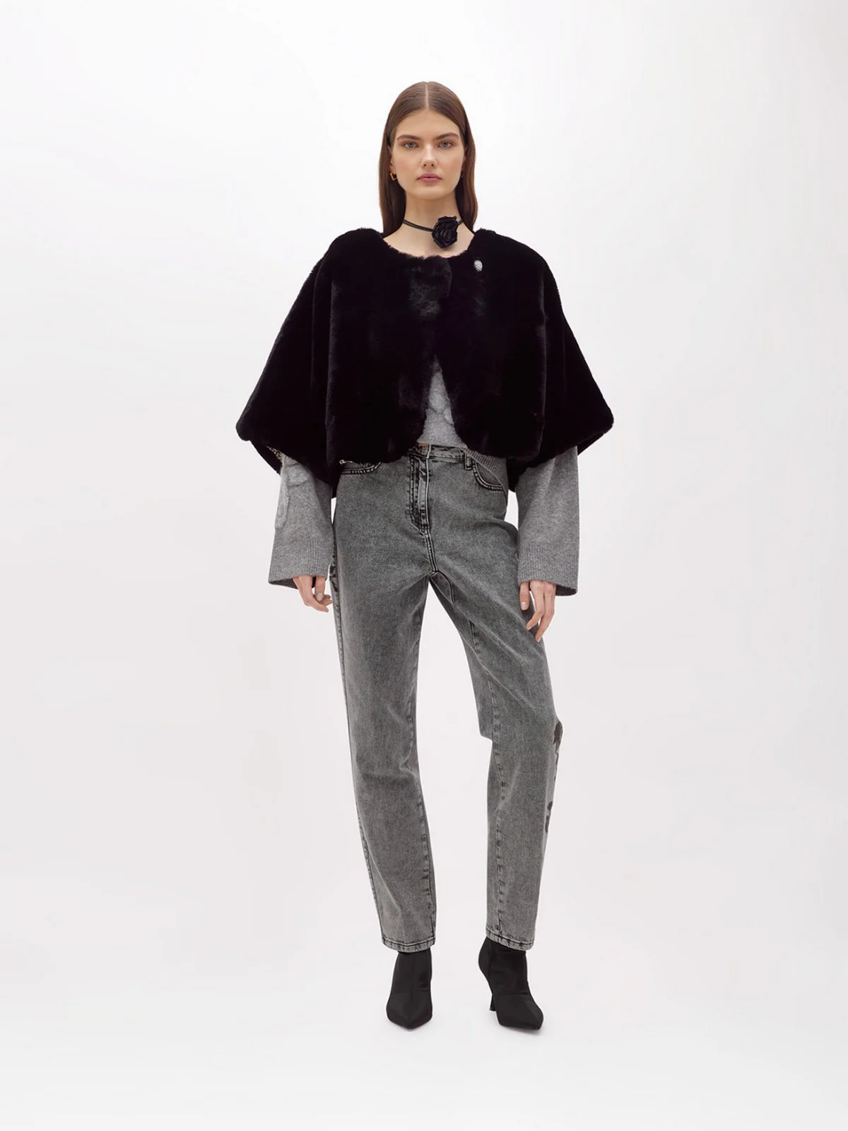 BLUGIRL Mantella Donna  PF5006T0300 22222 Nero - Image 2