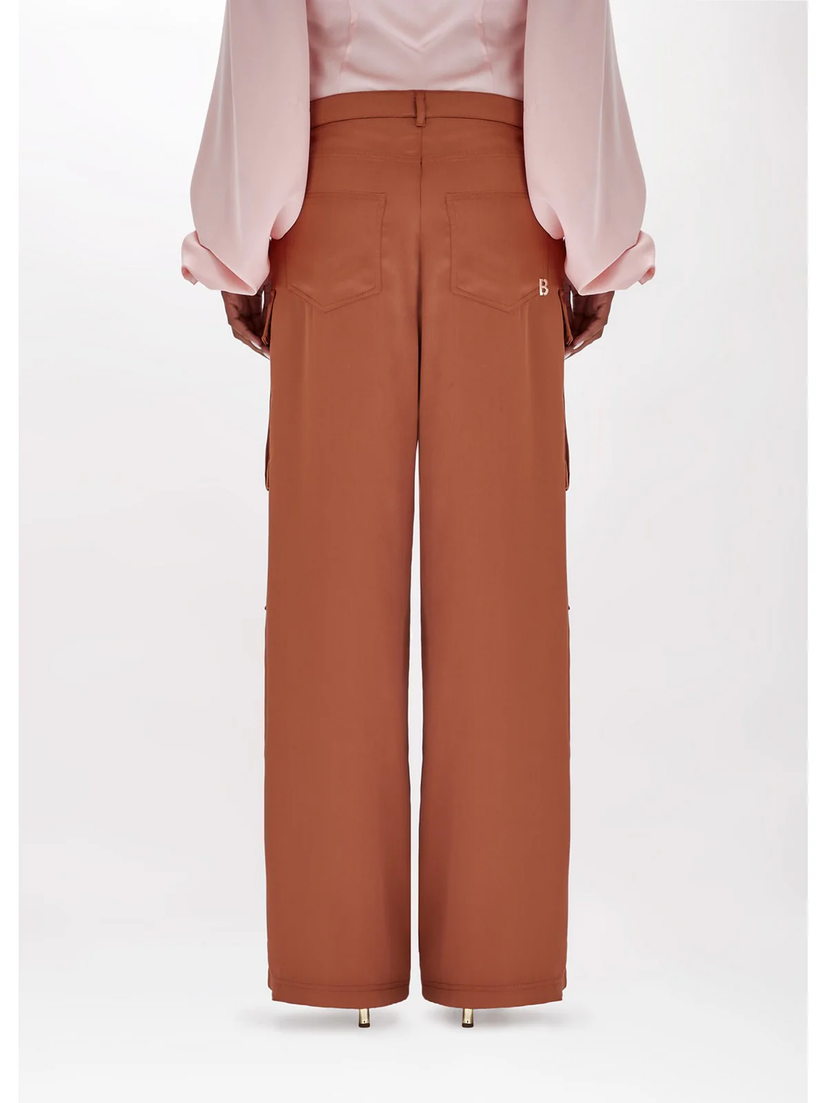 BLUGIRL Pantalone Donna  RA4113TS048 71142 Marrone - Image 3