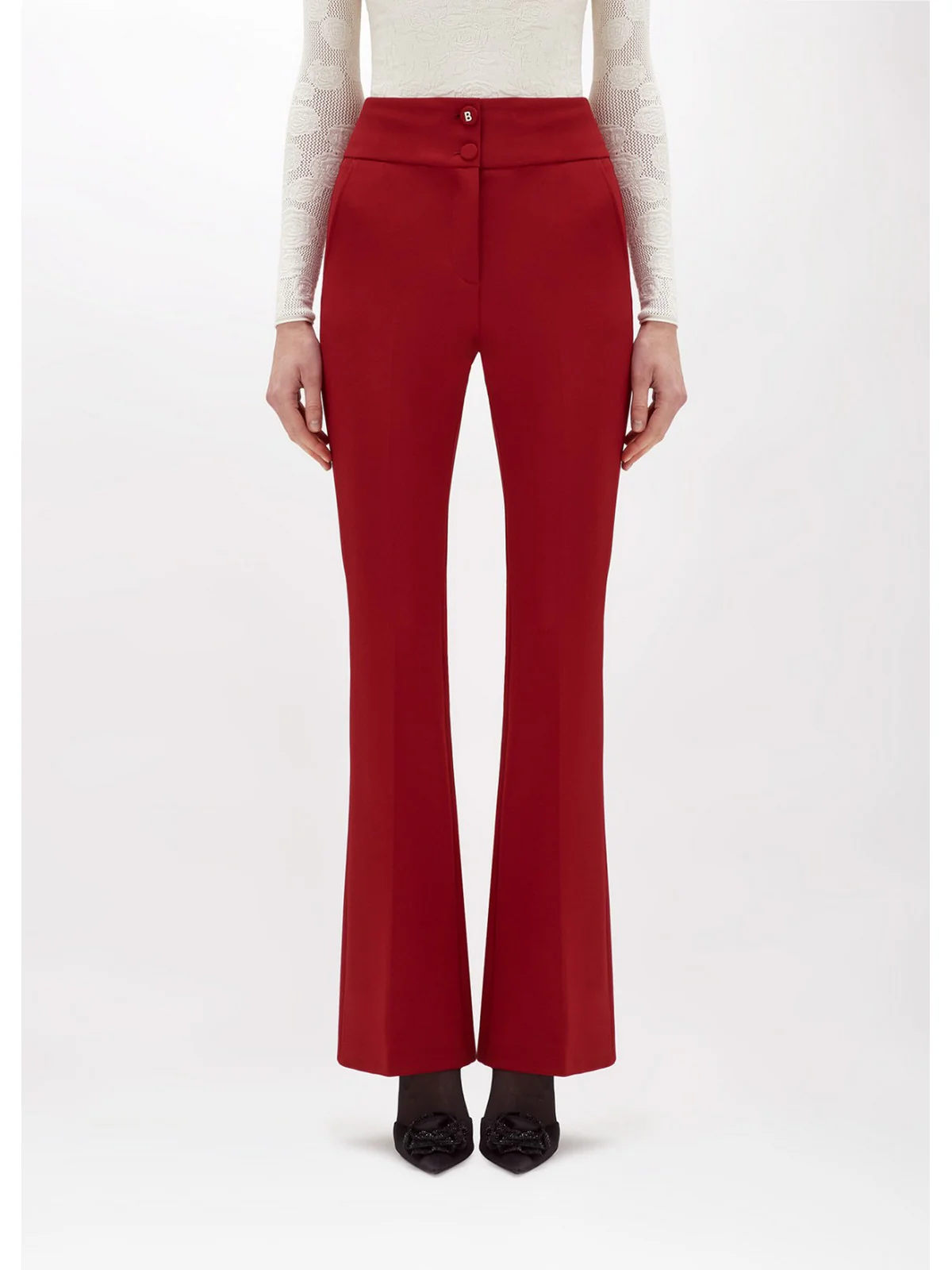 BLUGIRL Pantalone Donna  RF4011T3191 91652 Rosso - Image 2