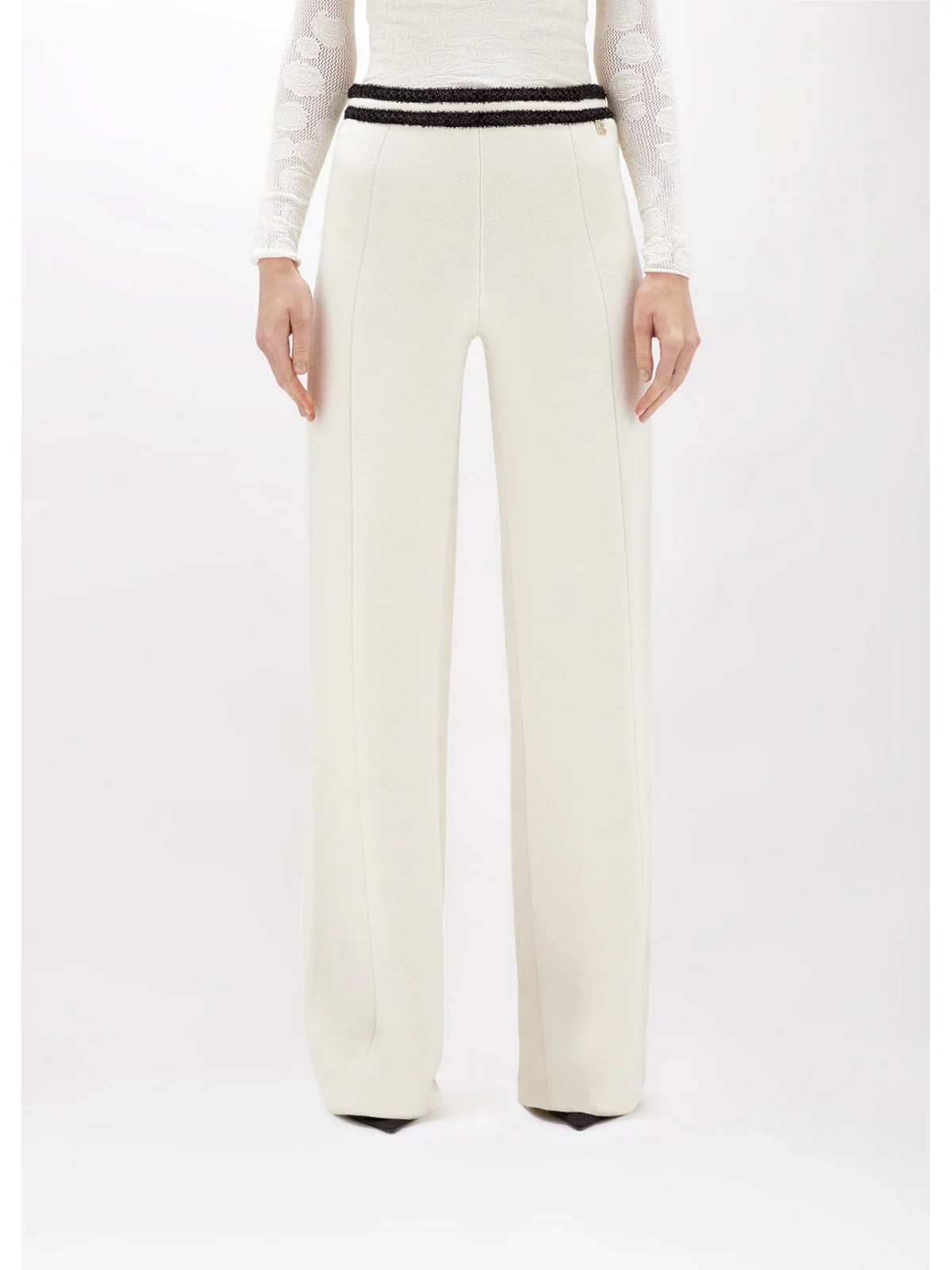 BLUGIRL Pantalone Donna  RF4153MA28O C3556 Beige - Image 4
