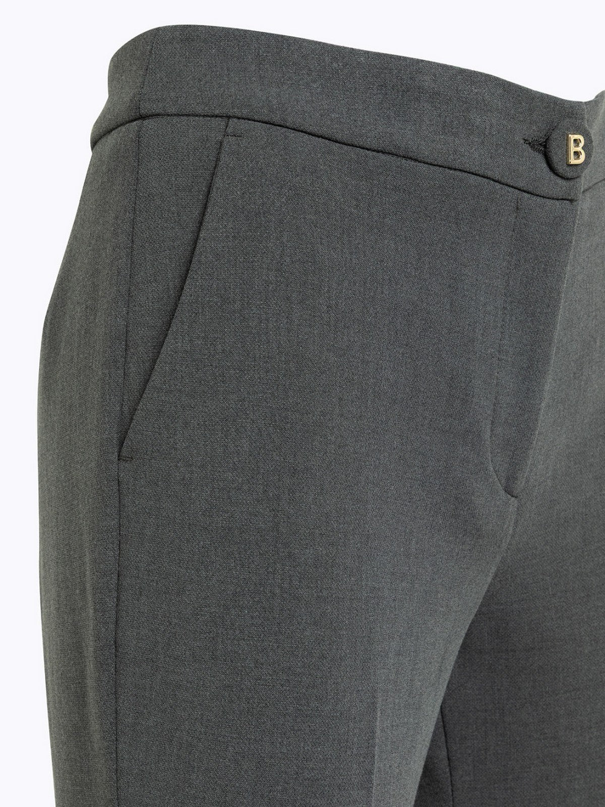 BLUGIRL Pantalone Donna  RF5023T3190 02073 Antr.scuro melange - Image 3