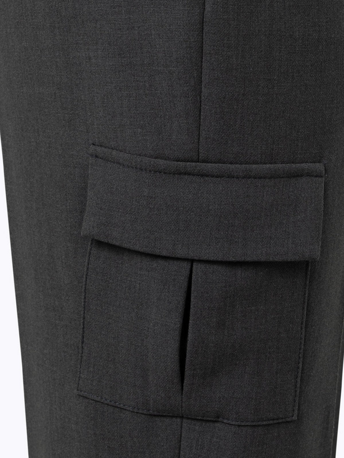 BLUGIRL Pantalone Donna  RF5282T3190 02073 Antr.scuro melange - Image 2