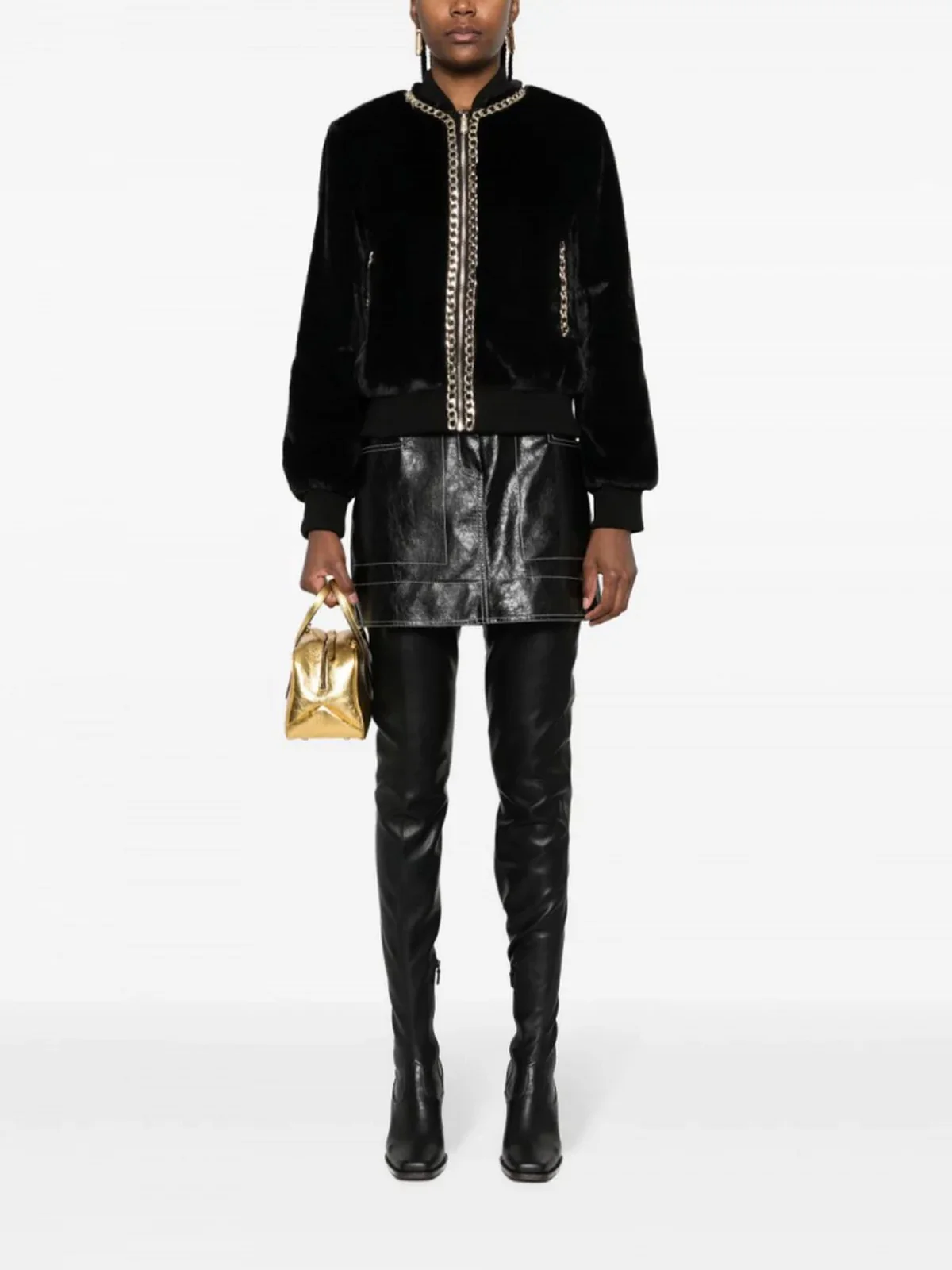 BLUGIRL Pelliccia Donna  RF3044E0821 22222 Nero - Image 2