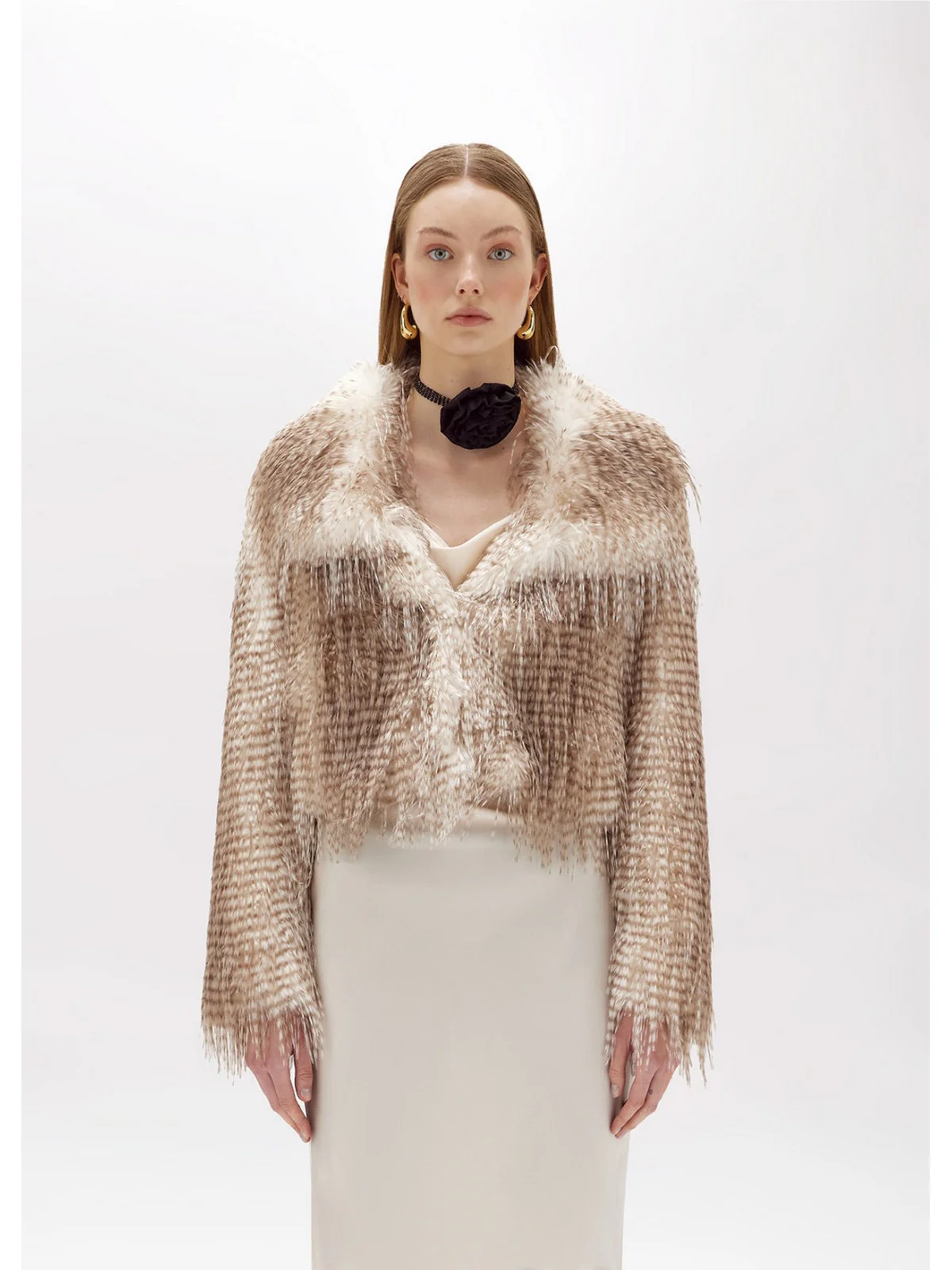 BLUGIRL Pelliccia Donna  RF4168E0913 00005 Beige - Image 2