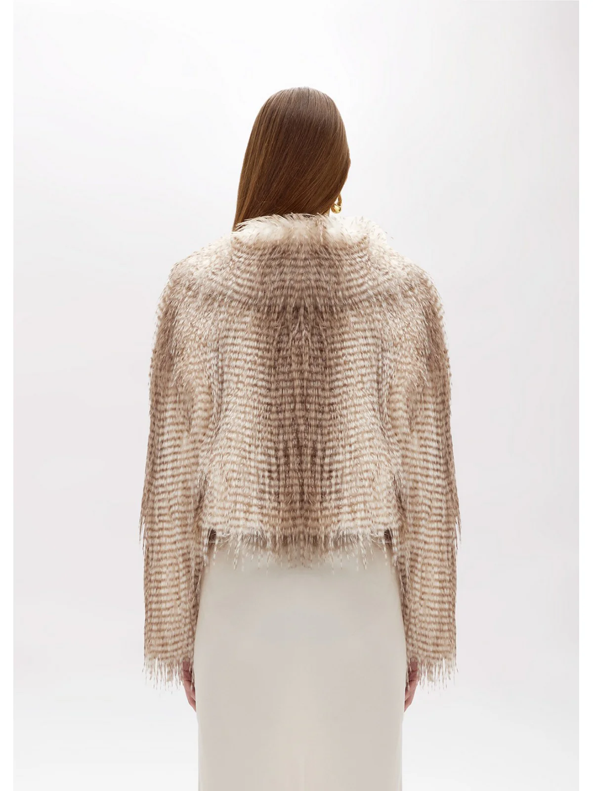 BLUGIRL Pelliccia Donna  RF4168E0913 00005 Beige - Image 3