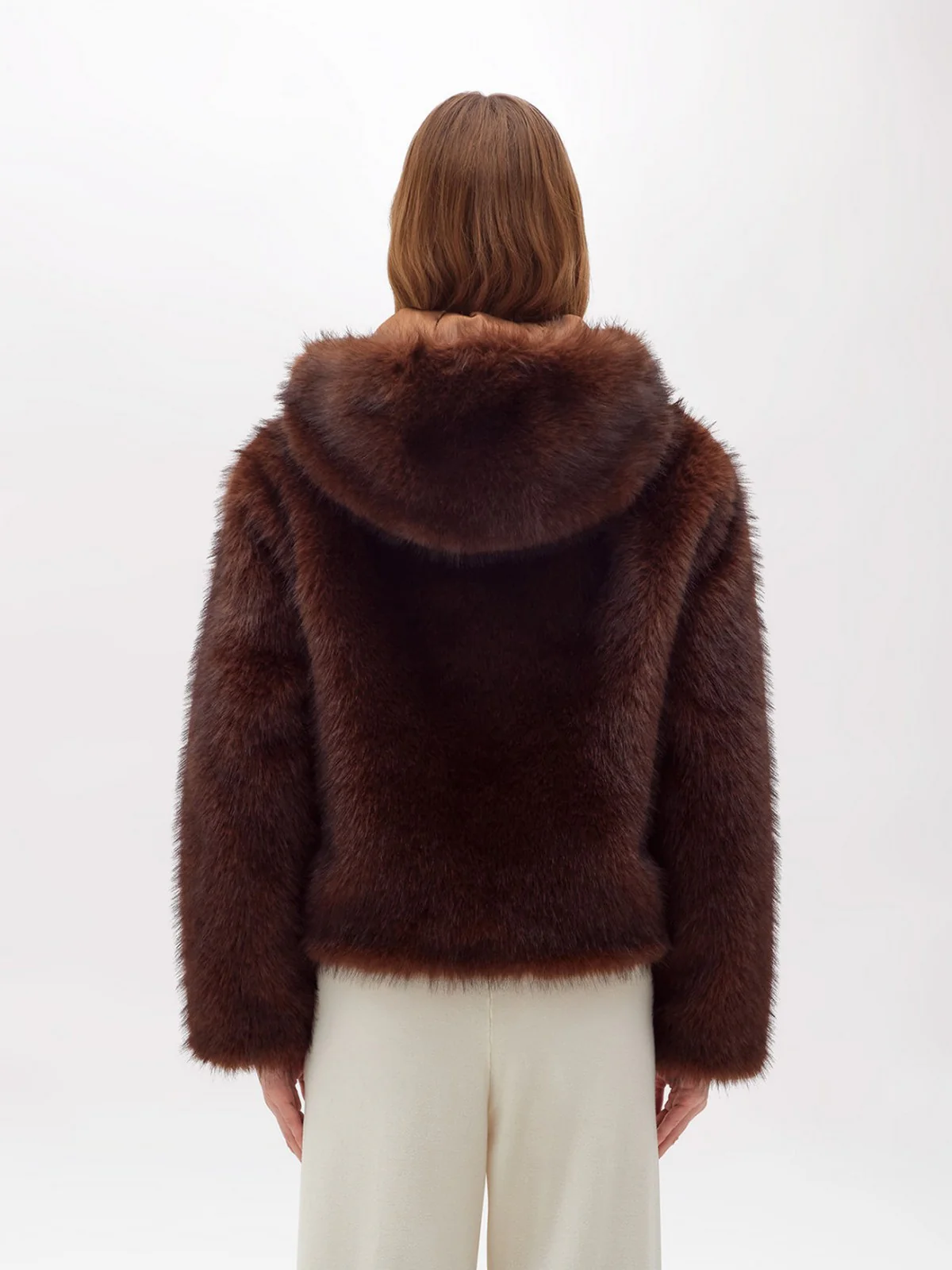 BLUGIRL Pelliccia Donna  RF5240E1094 90840 Plain chocolate - Image 4