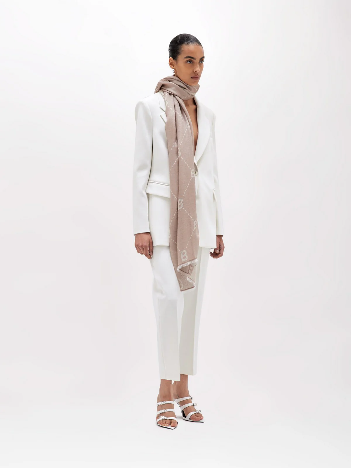 BLUGIRL Stola Donna PA5005T0300 30907 Beige - Image 2
