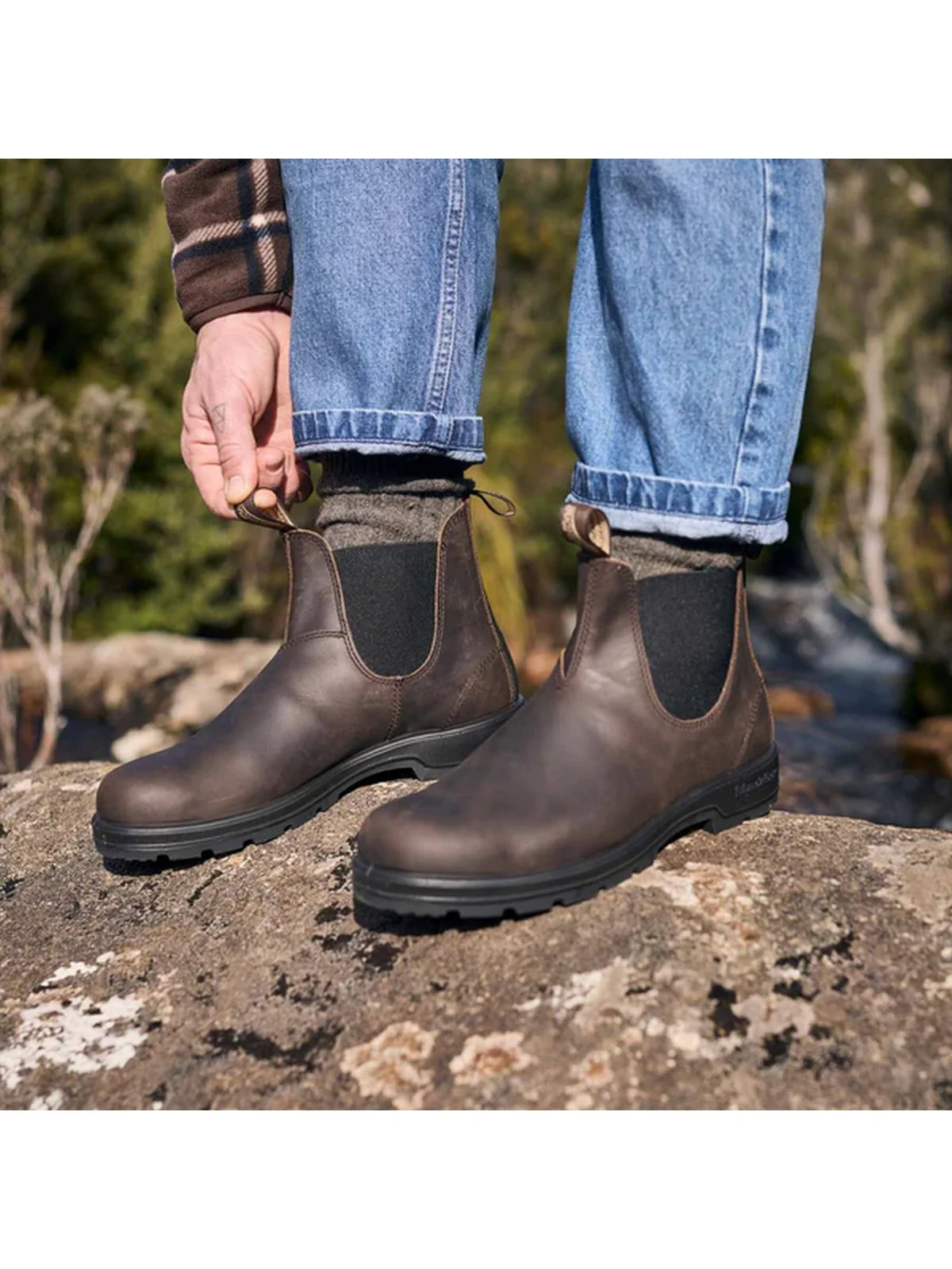 BLUNDSTONE Stivali e Stivaletti Unisex adulto 2340 BROWN & BLACK - Image 6