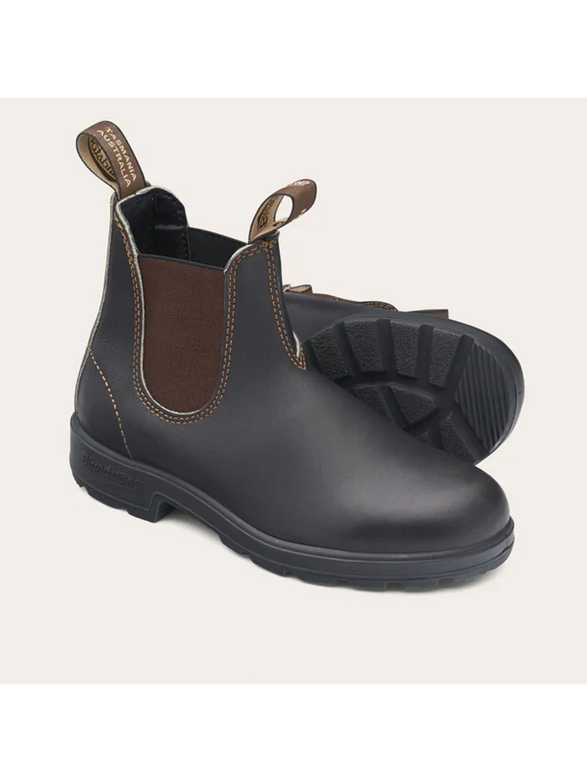 BLUNDSTONE Stivali e Stivaletti Unisex adulto 500 BROWN & BROWN - Image 8
