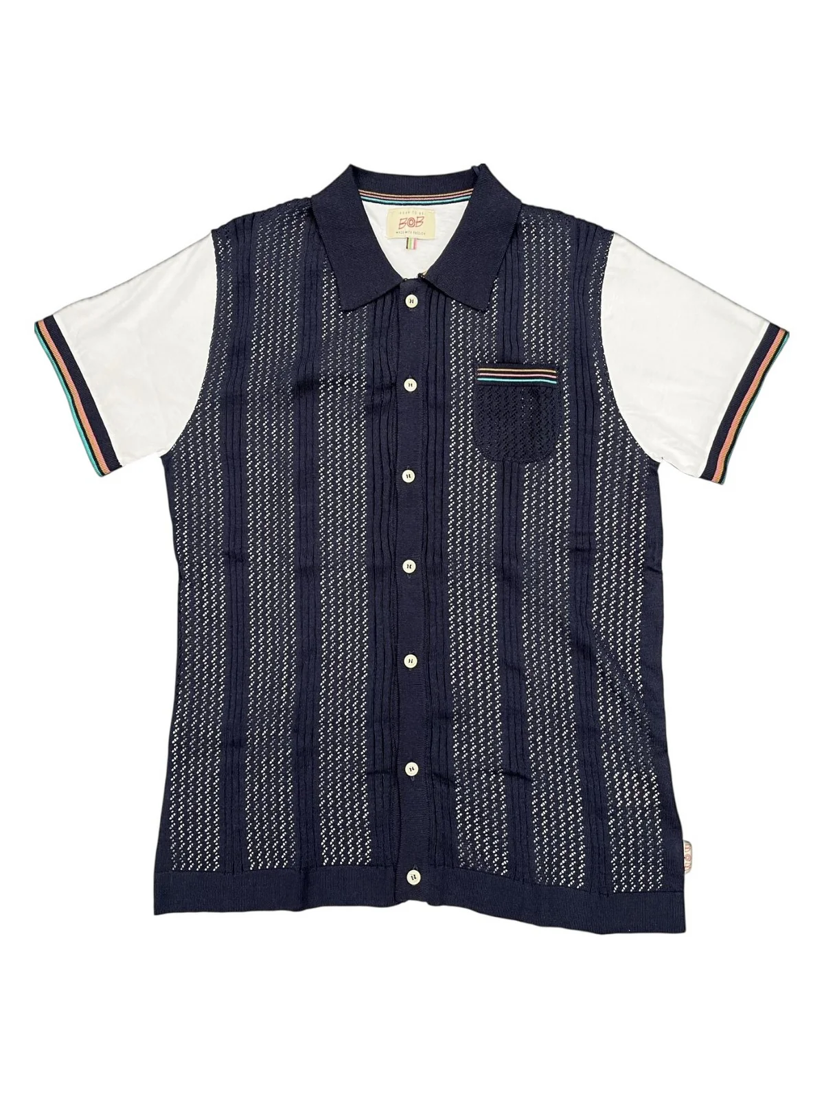 BOB Camicia Uomo AN/P25RIK UNICA B Blu