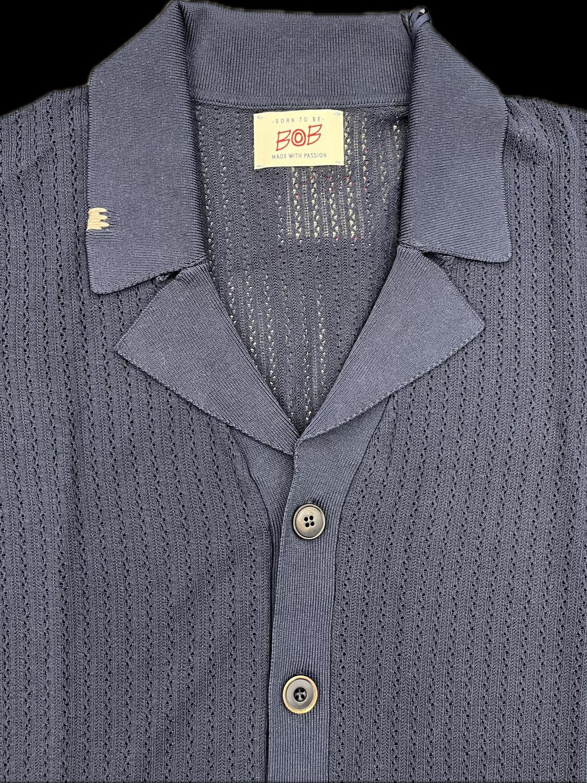 BOB Camicia Uomo  P25RULE UNICA Blu - Image 4