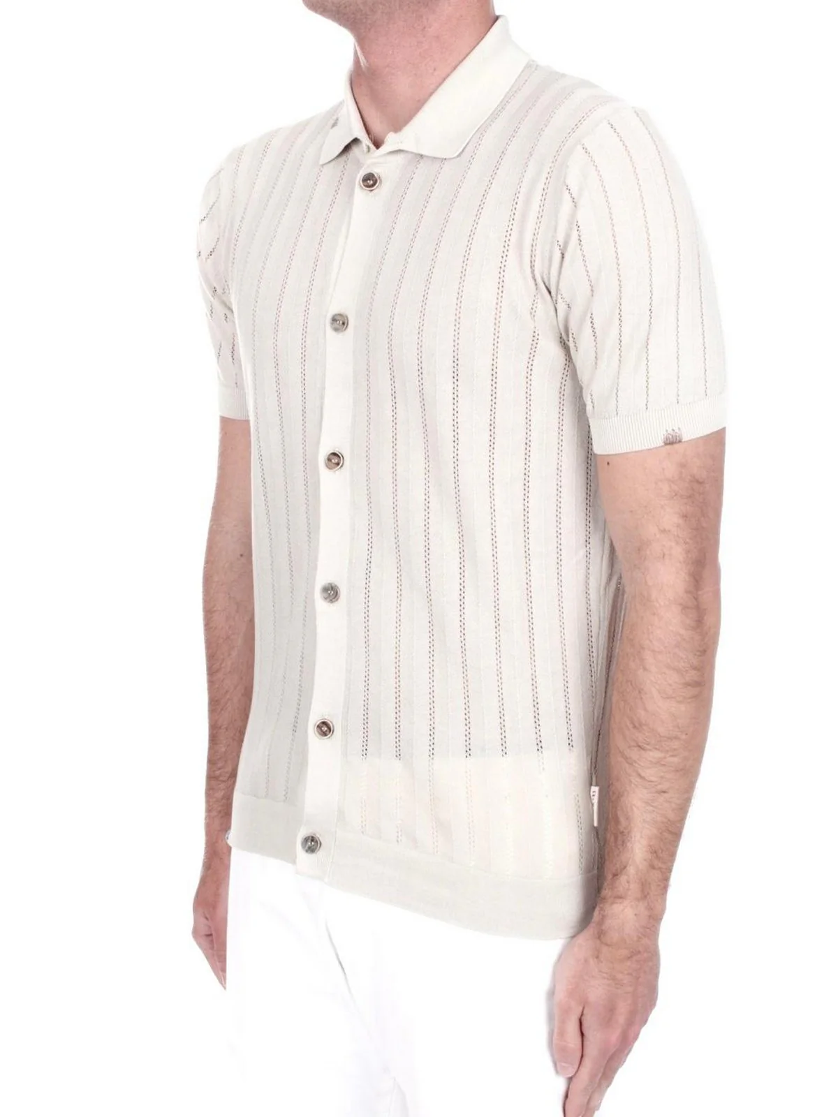 BOB Camicia Uomo  P25TRAVEL UNICA Bianco - Image 3