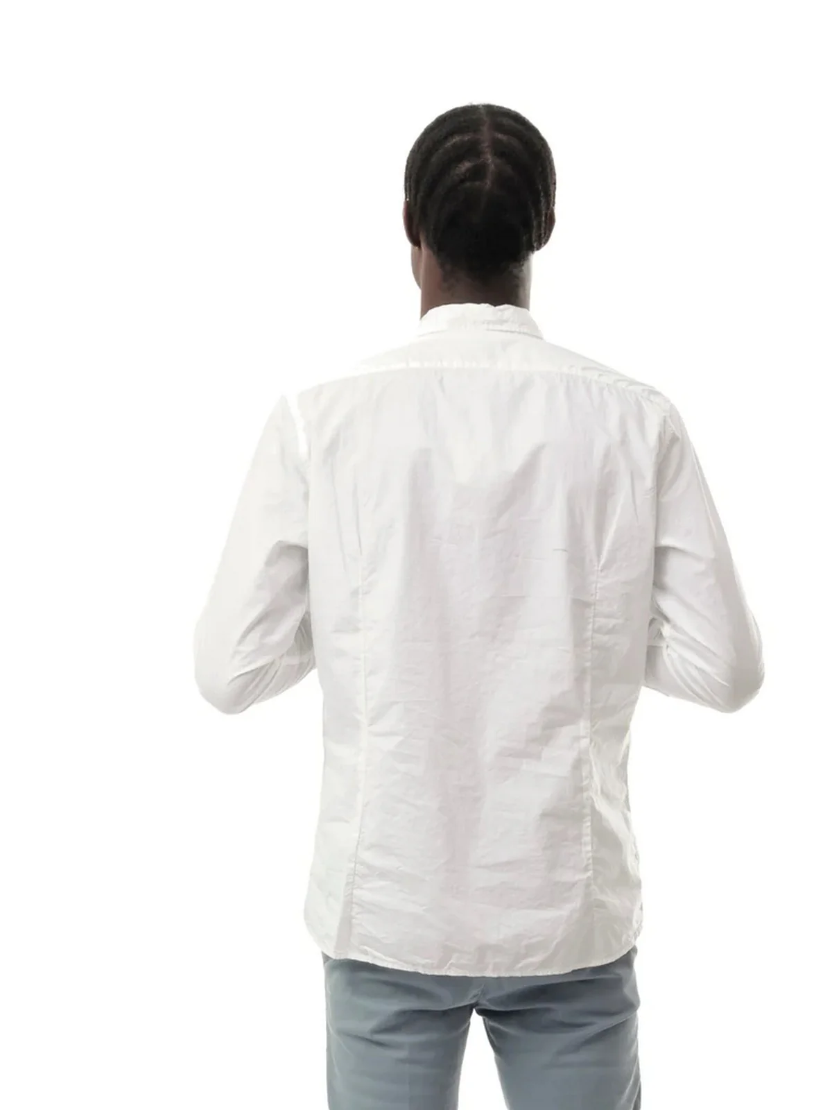 BOB Camicia Uomo  TUTOR121 DIS0022 Bianco - Image 2