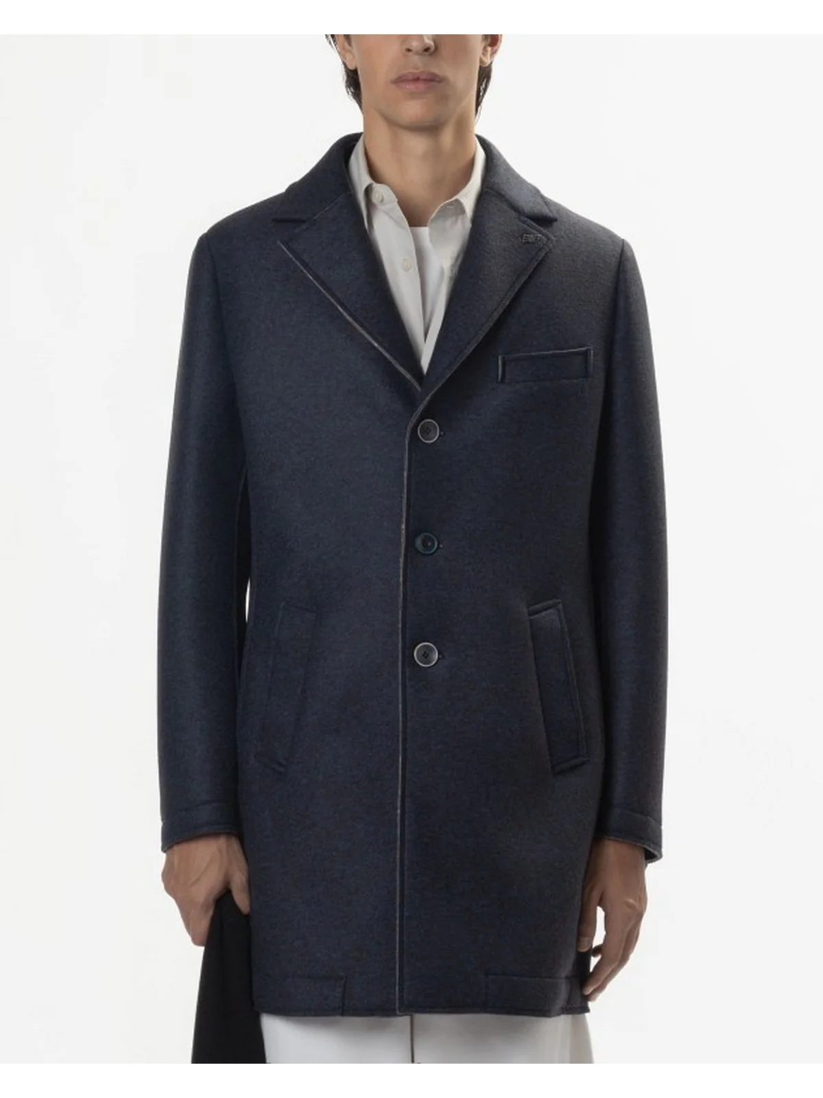 BOB Cappotto Uomo  ANDY402 T402 NOTTE Blu - Image 2