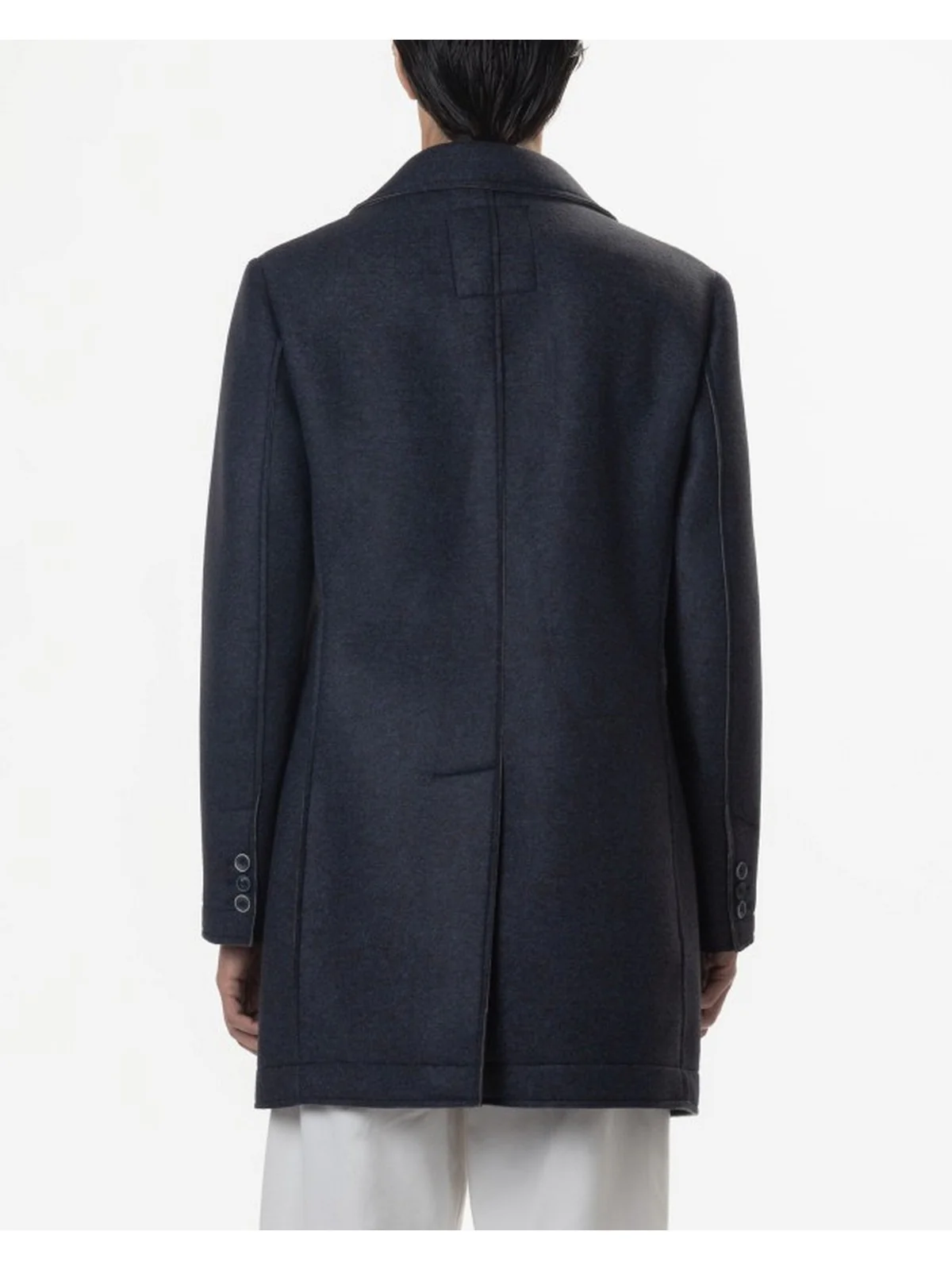 BOB Cappotto Uomo  ANDY402 T402 NOTTE Blu - Image 4