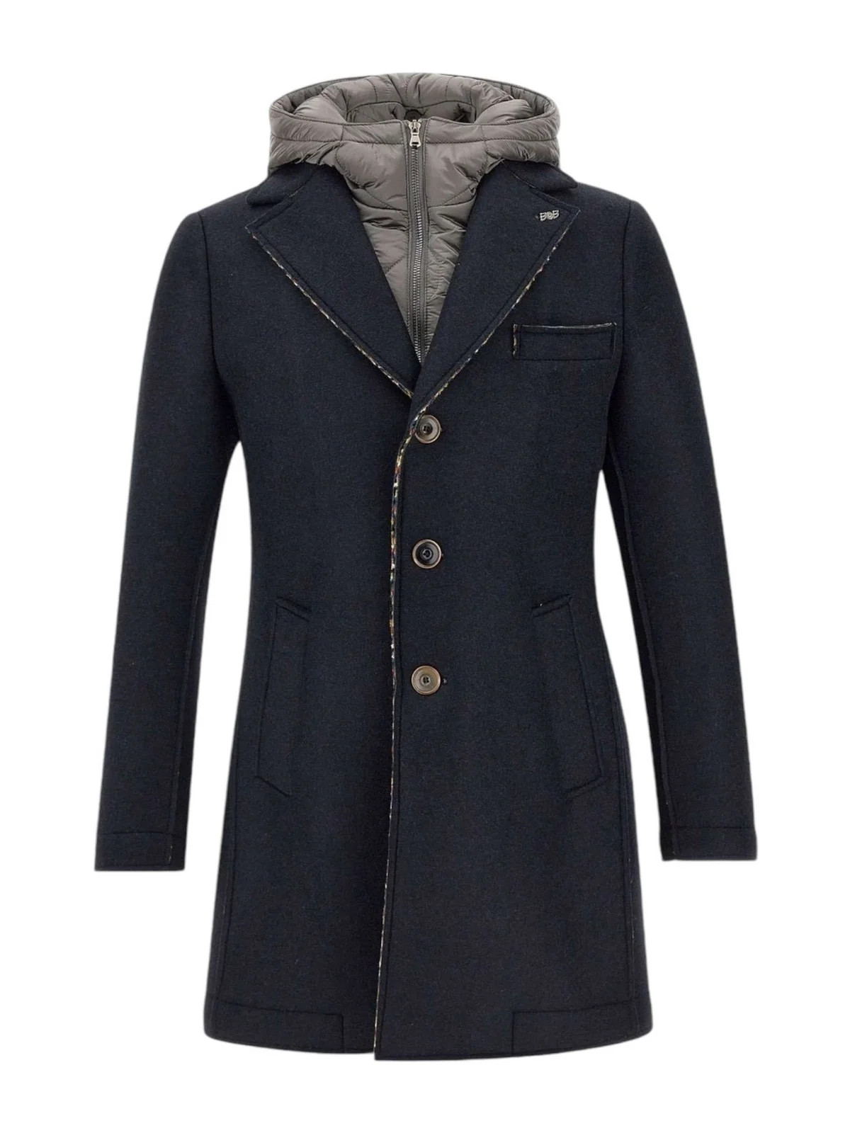 BOB Cappotto Uomo ANDY403TR T403 NOTTE Blu