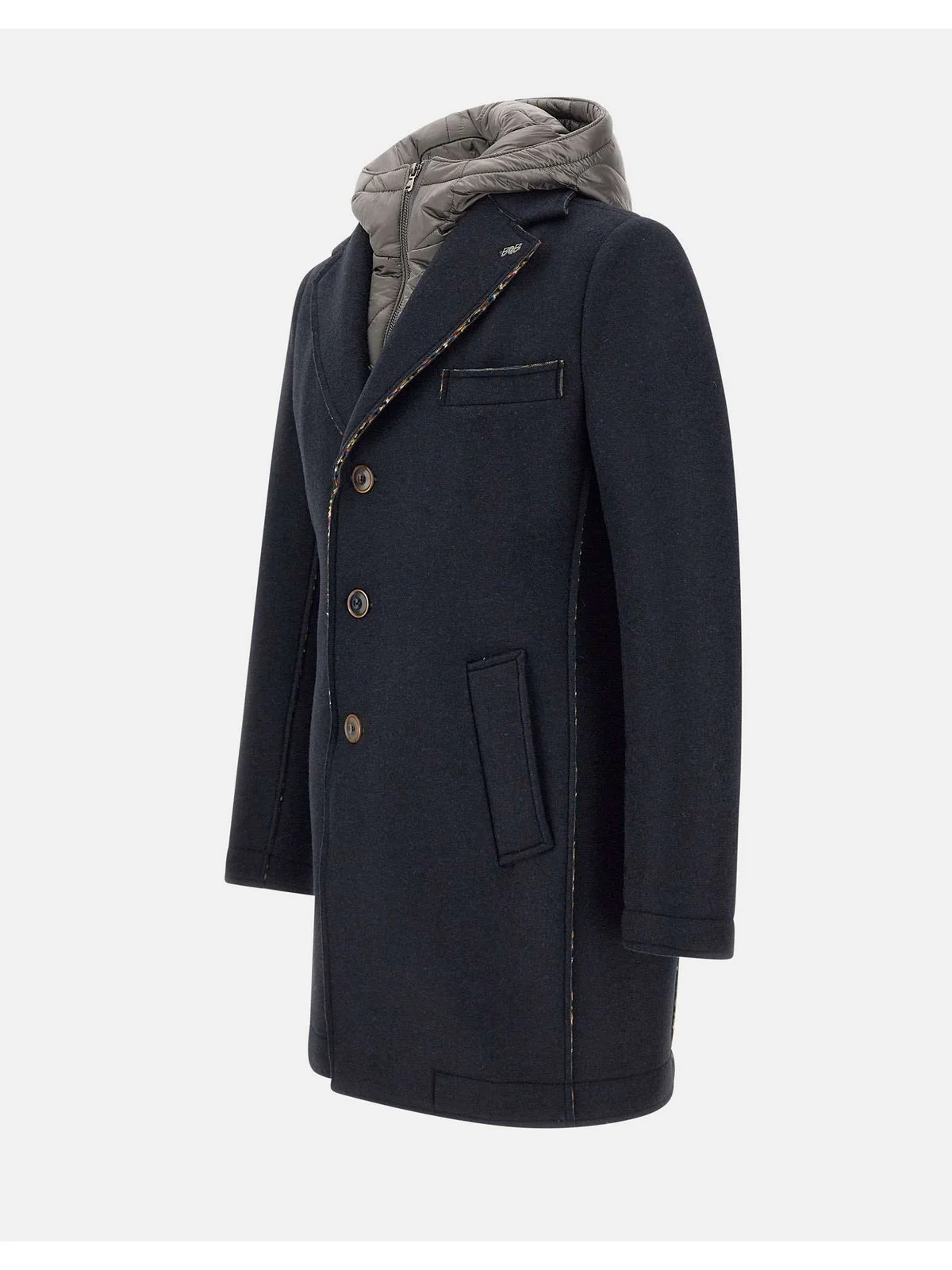 BOB Cappotto Uomo ANDY403TR T403 NOTTE Blu - Image 3