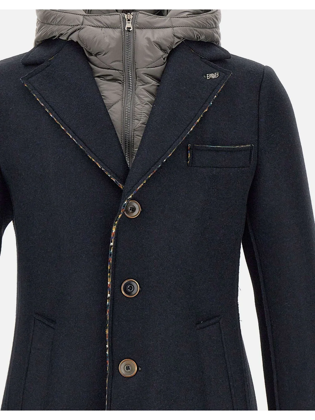 BOB Cappotto Uomo ANDY403TR T403 NOTTE Blu - Image 5