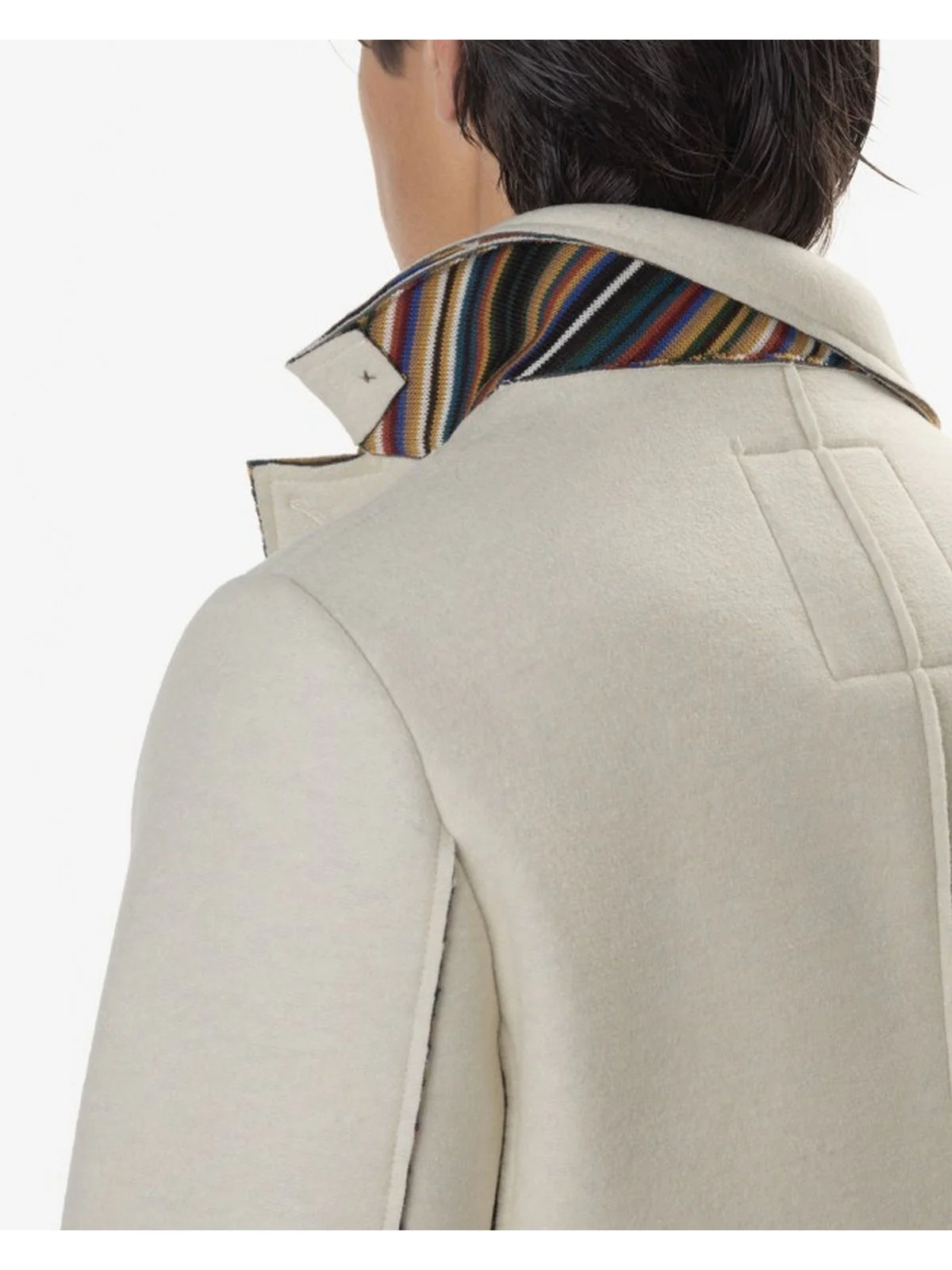 BOB Cappotto Uomo  ANDY403TR T403 PANNA Bianco - Image 3