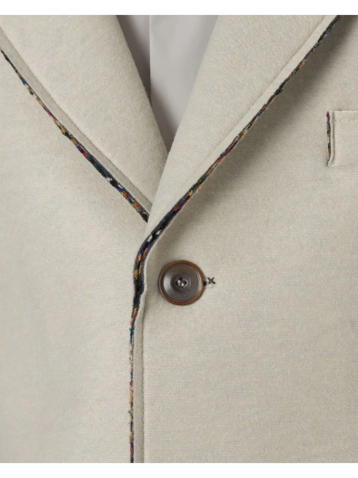 BOB Cappotto Uomo  ANDY403TR T403 PANNA Bianco - Image 5