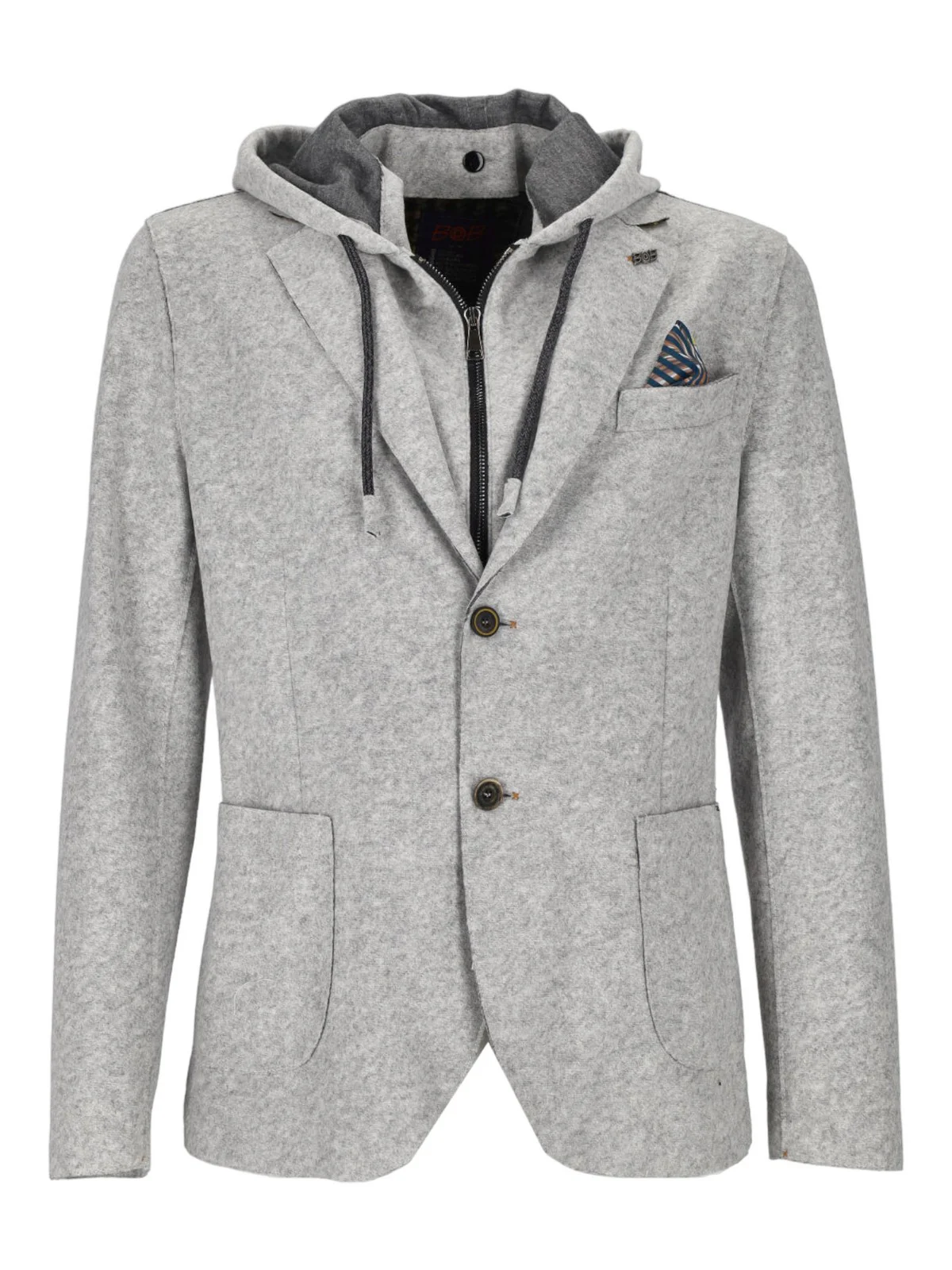 BOB Giacca Uomo  A24LEWIS161 T161 GRIGIO Grigio - Image 3