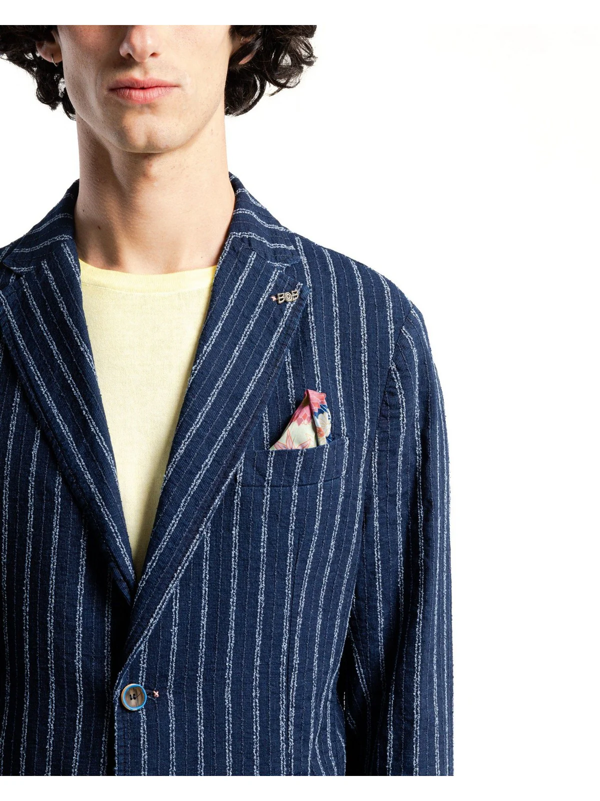 BOB Giacca Uomo P24DAVID242 T242 Blu - Image 3