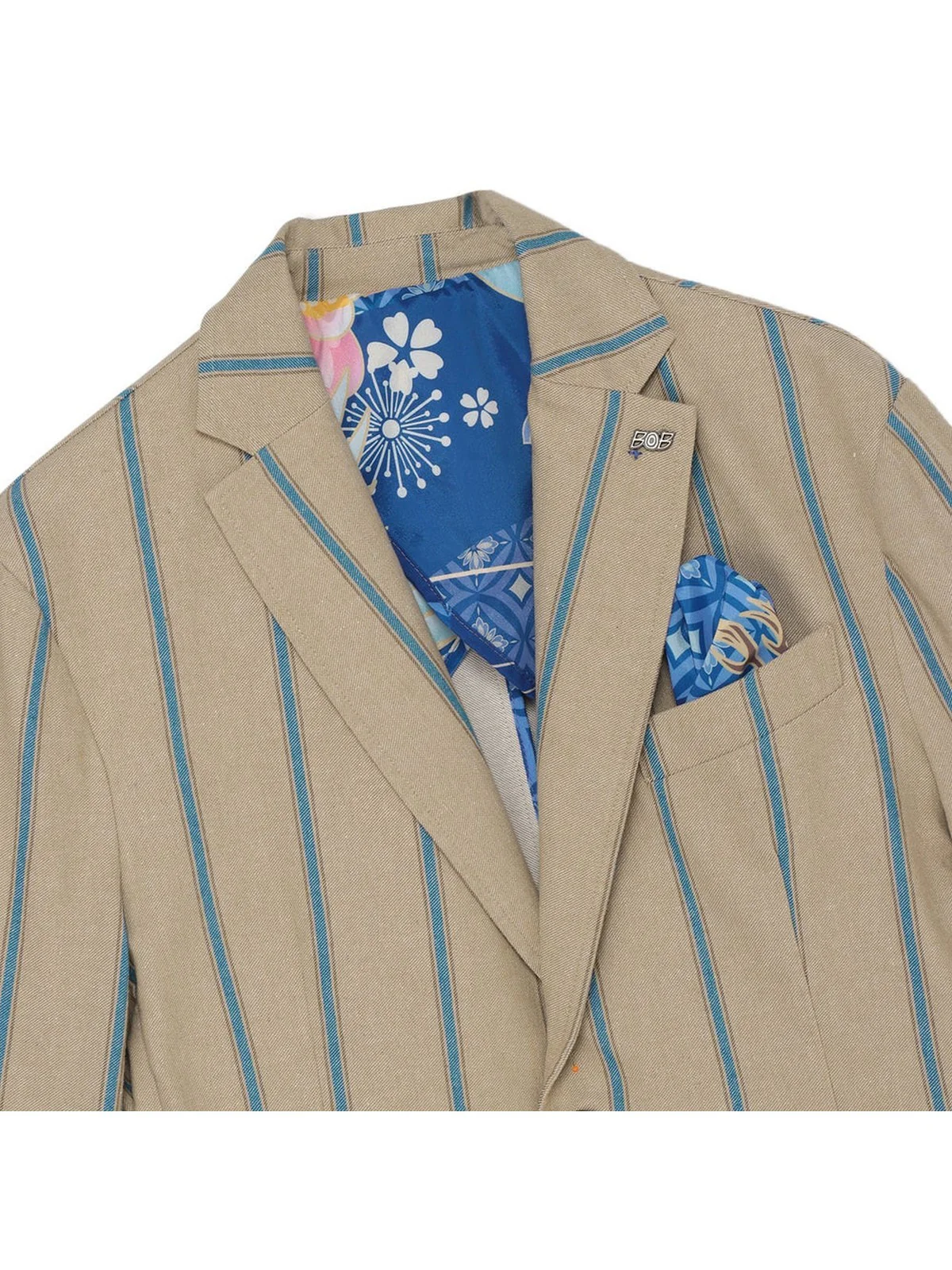 BOB Giacca Uomo  P24DAVID245 T245 VAR.1 Beige - Image 3