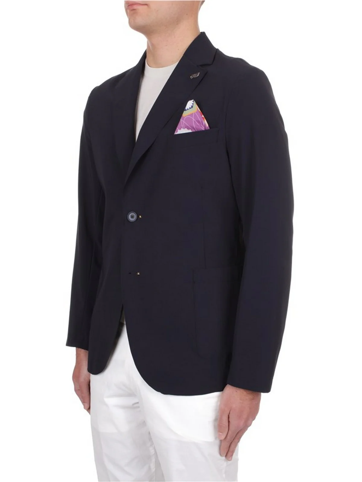 BOB Giacca Uomo  P24FRICKY225 T225 NOTTE Blu - Image 4