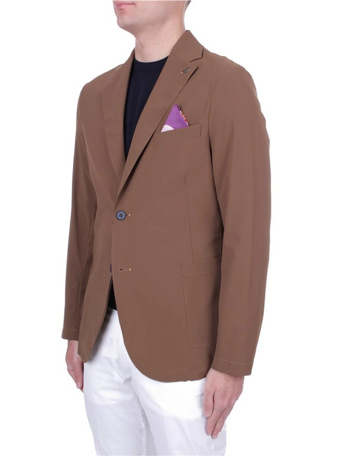 BOB Giacca Uomo  P24FRICKY225 T225 TABACCO Marrone - Image 2