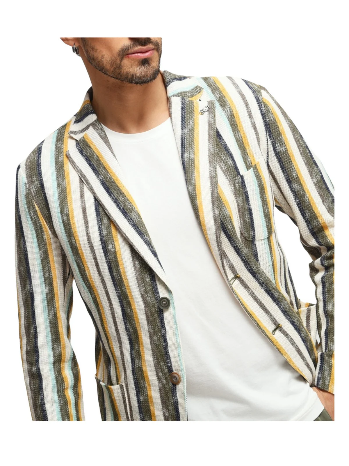 BOB Giacca Uomo  P24SLIGHT253 T253 VAR.1 Beige - Image 2