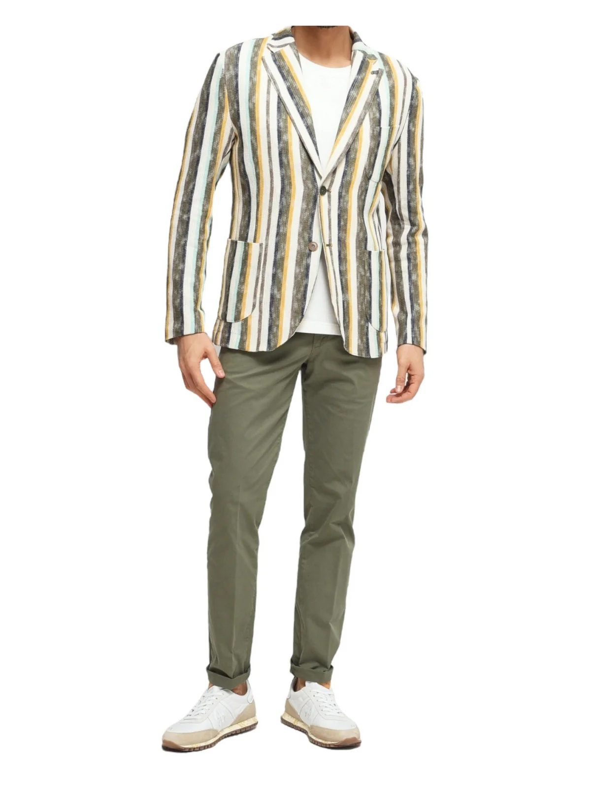 BOB Giacca Uomo  P24SLIGHT253 T253 VAR.1 Beige - Image 4