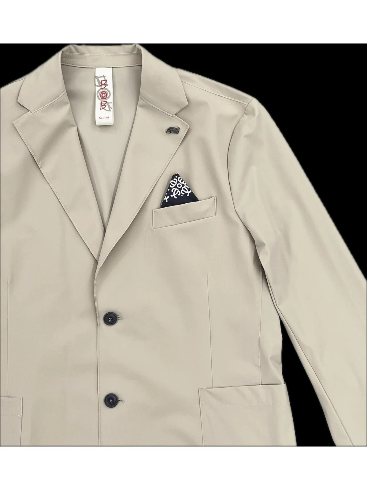 BOB Giacca Uomo  P25FRICKY440T440 MASTICE MASTICE - Image 3