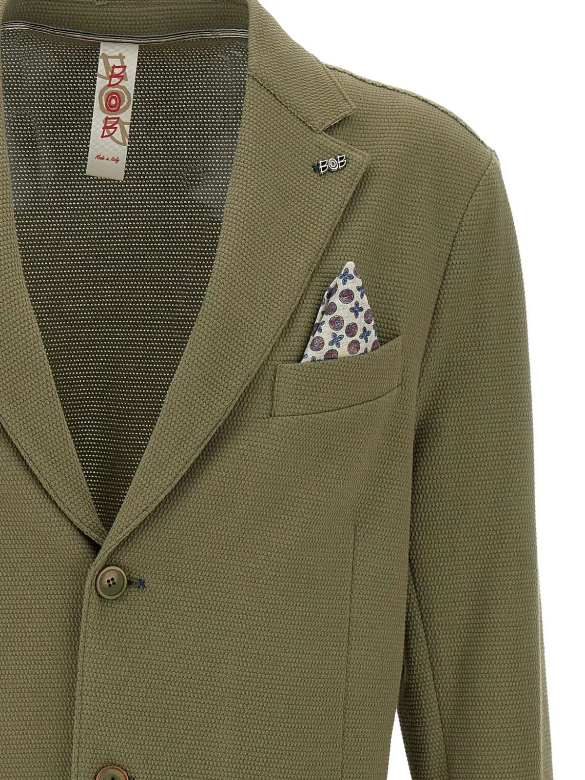 BOB Giacca Uomo  P25MICK480 MT480 MILITARE - Image 4