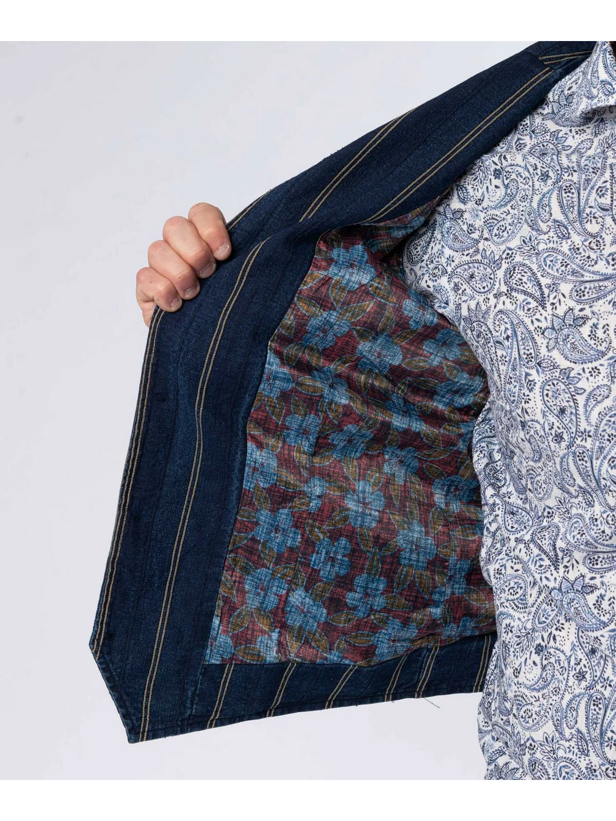 BOB Gilet Uomo  OFF235 T235 Blu - Image 4