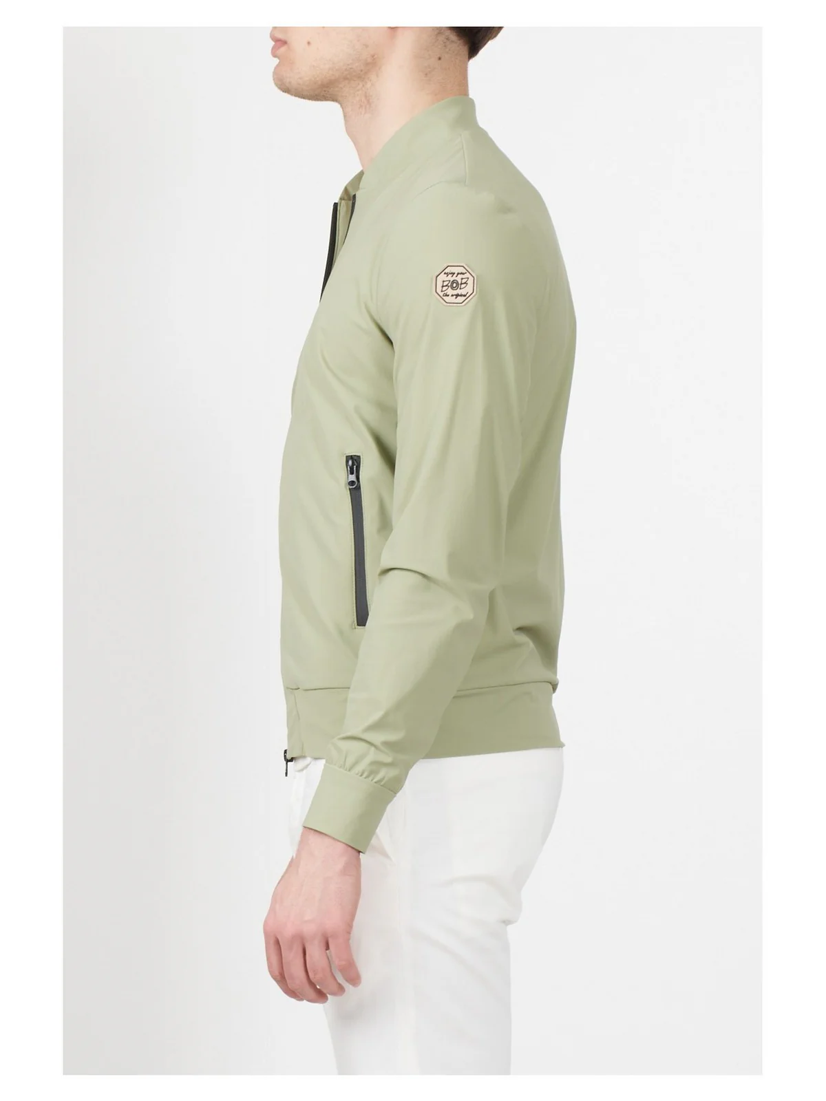 BOB Giubbino Uomo  P24RAIN225 T225 SALVIA Verde - Image 2