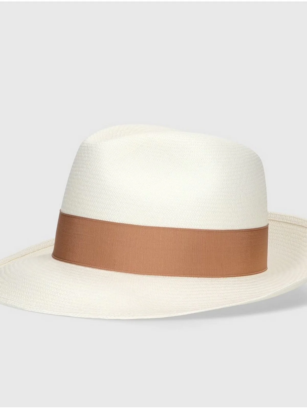 BORSALINO Cappello Donna  2044 01B2 Sbiancato cinta calcedonia - Image 3
