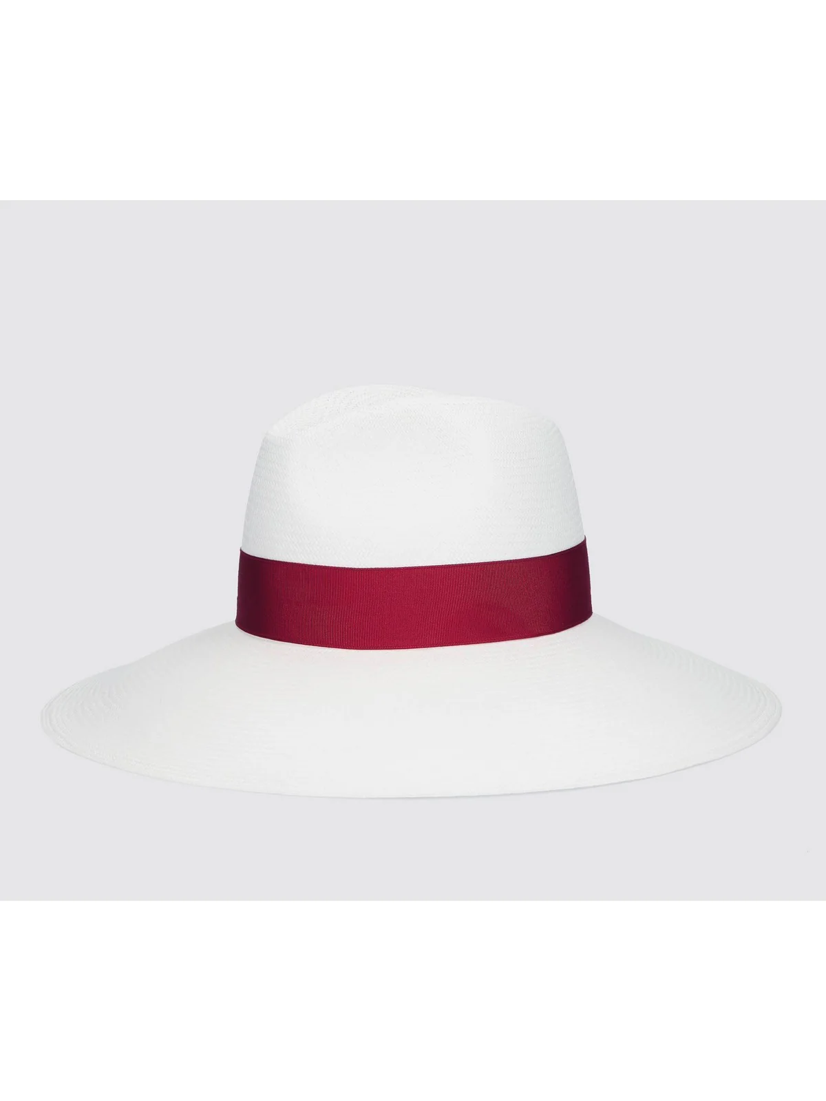 BORSALINO Cappello Donna  2171 01A4 Sbiancato cinta ciclamo - Image 3