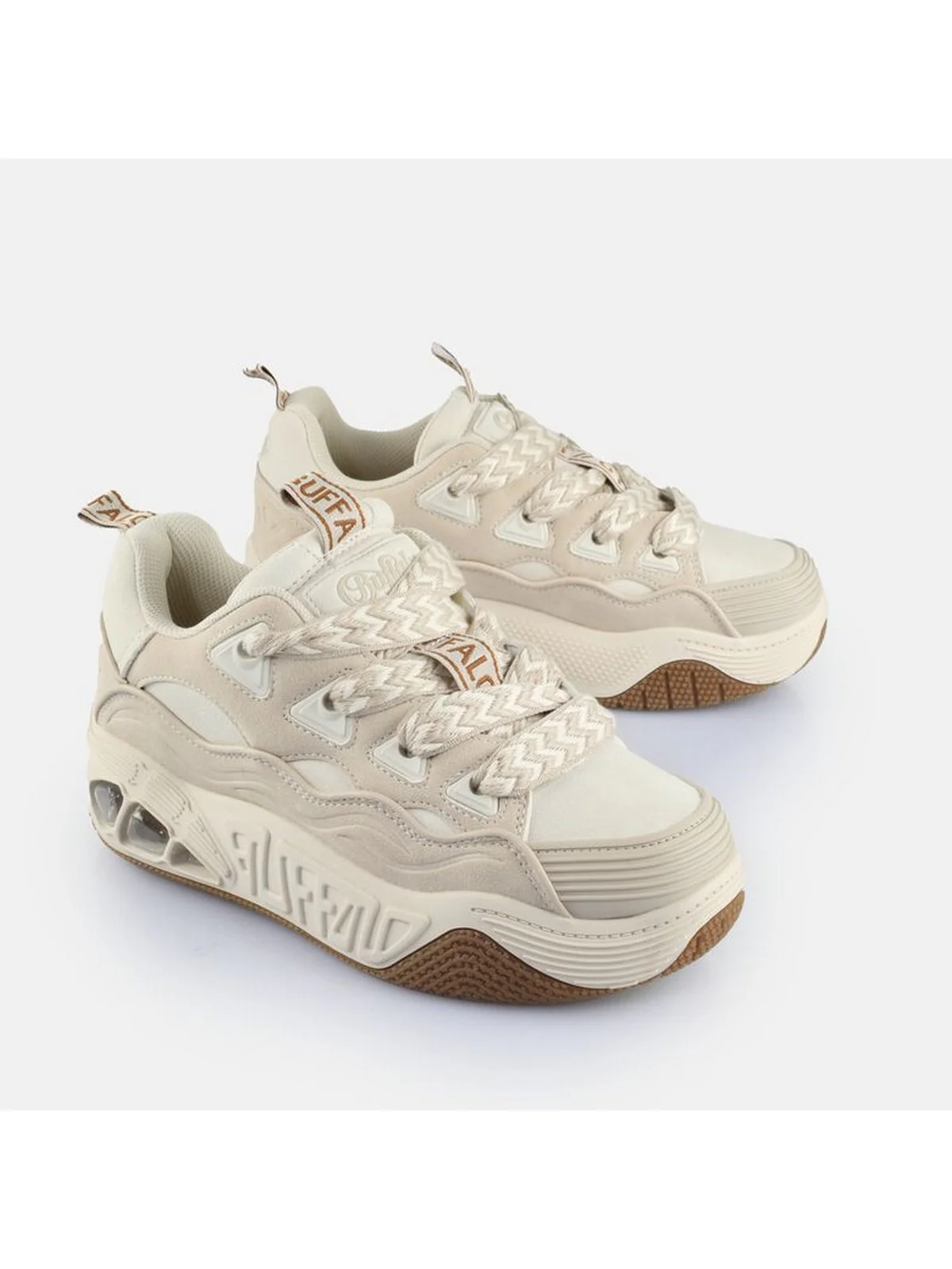BUFFALO Sneaker Donna HERO SKATE 1636354 C508 Beige - Image 6