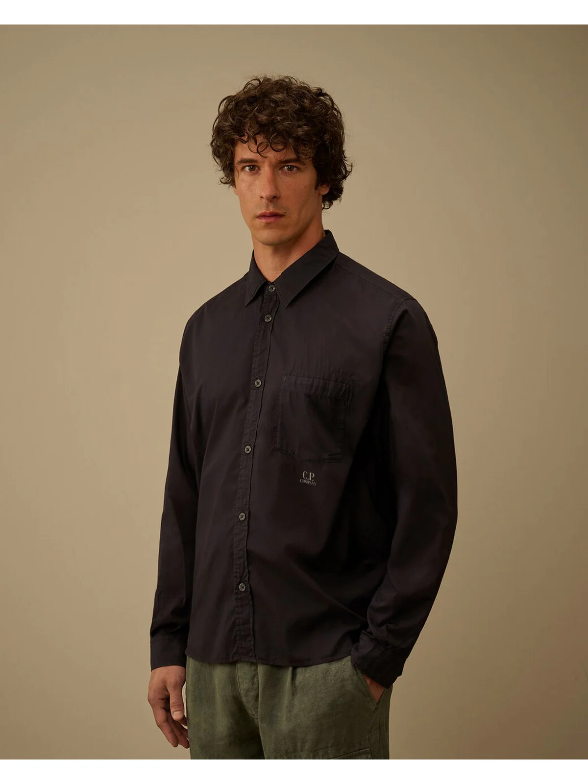 C.P. COMPANY Camicia Uomo  20CMSH225A110349G 888 888 - TOTAL ECLIPSE - Image 3